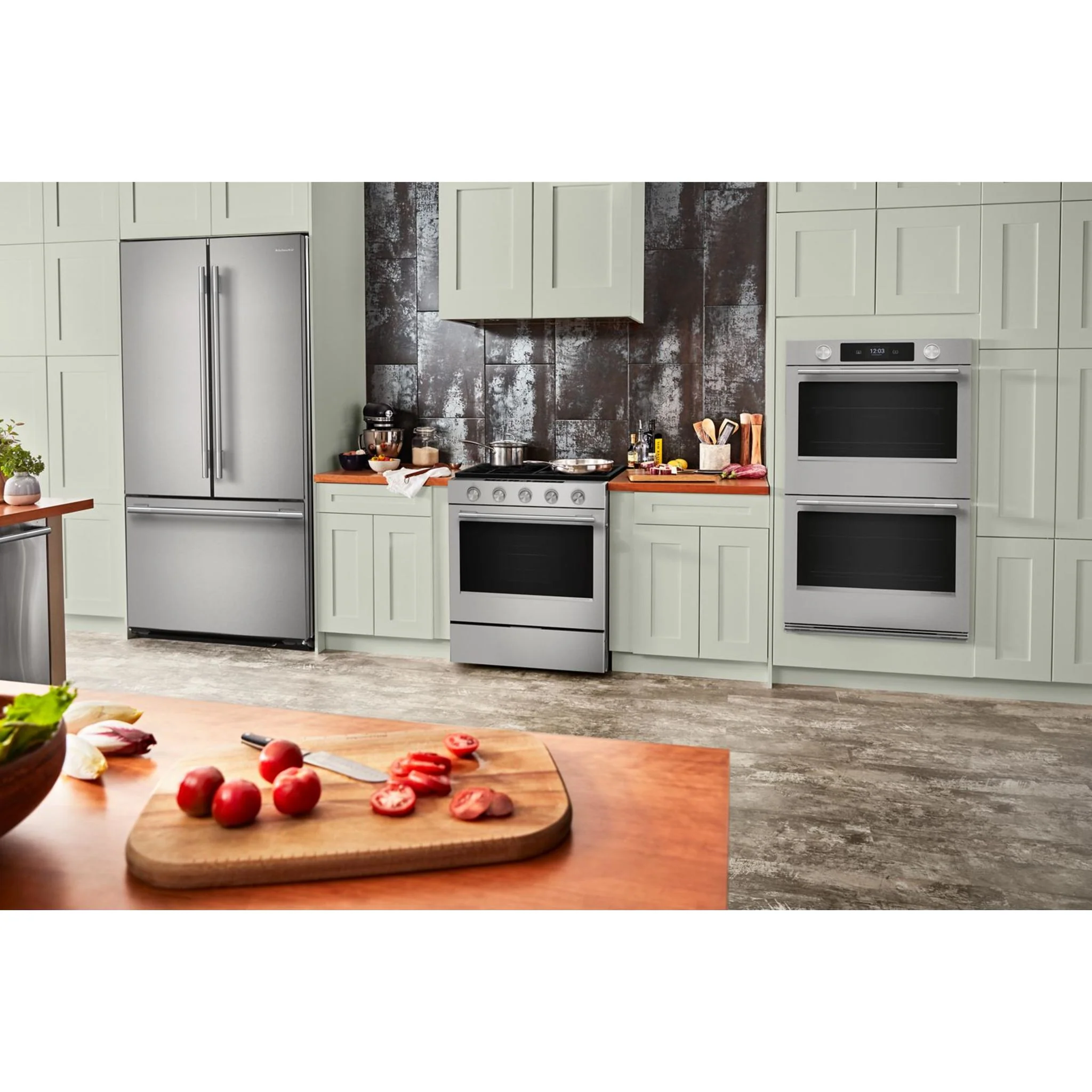 KitchenAid 27-inch Smart Electric Double Wall Oven with Assisted Cooking Modes - PrintShieldFinish - PrintShield Stainless (KOED727SPS) - Image 2