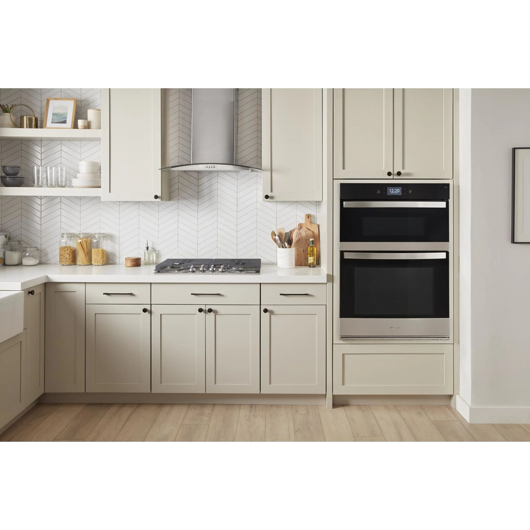 Whirlpool 5.7 Cu. Ft. Wall Oven Microwave Combo with Air Fry -Fingerprint Resistant Stainless Steel (WOEC7027PZ) - Image 5