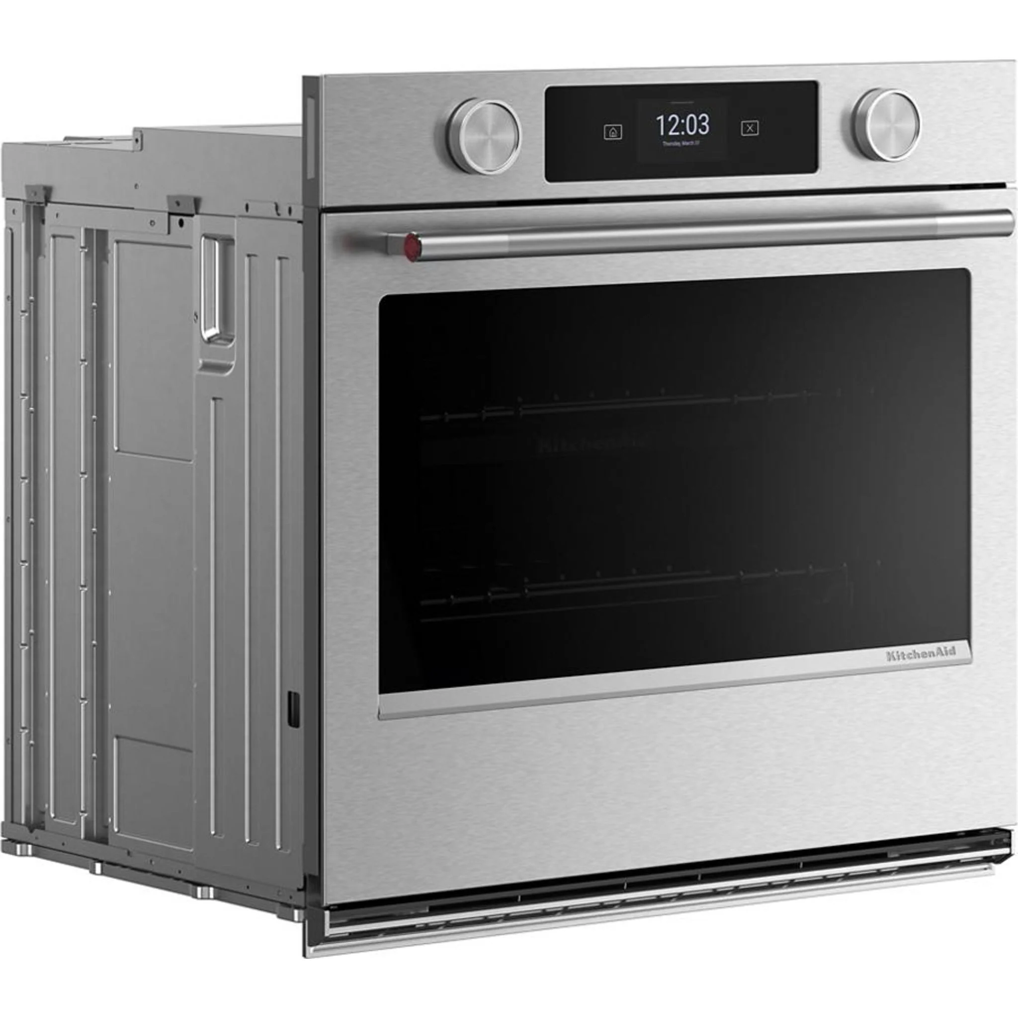 KitchenAid 27-inch Smart Electric Single Wall Oven with Assisted Cooking Modes - PrintShieldFinish - PrintShield Stainless (KOES727SPS) - Image 7
