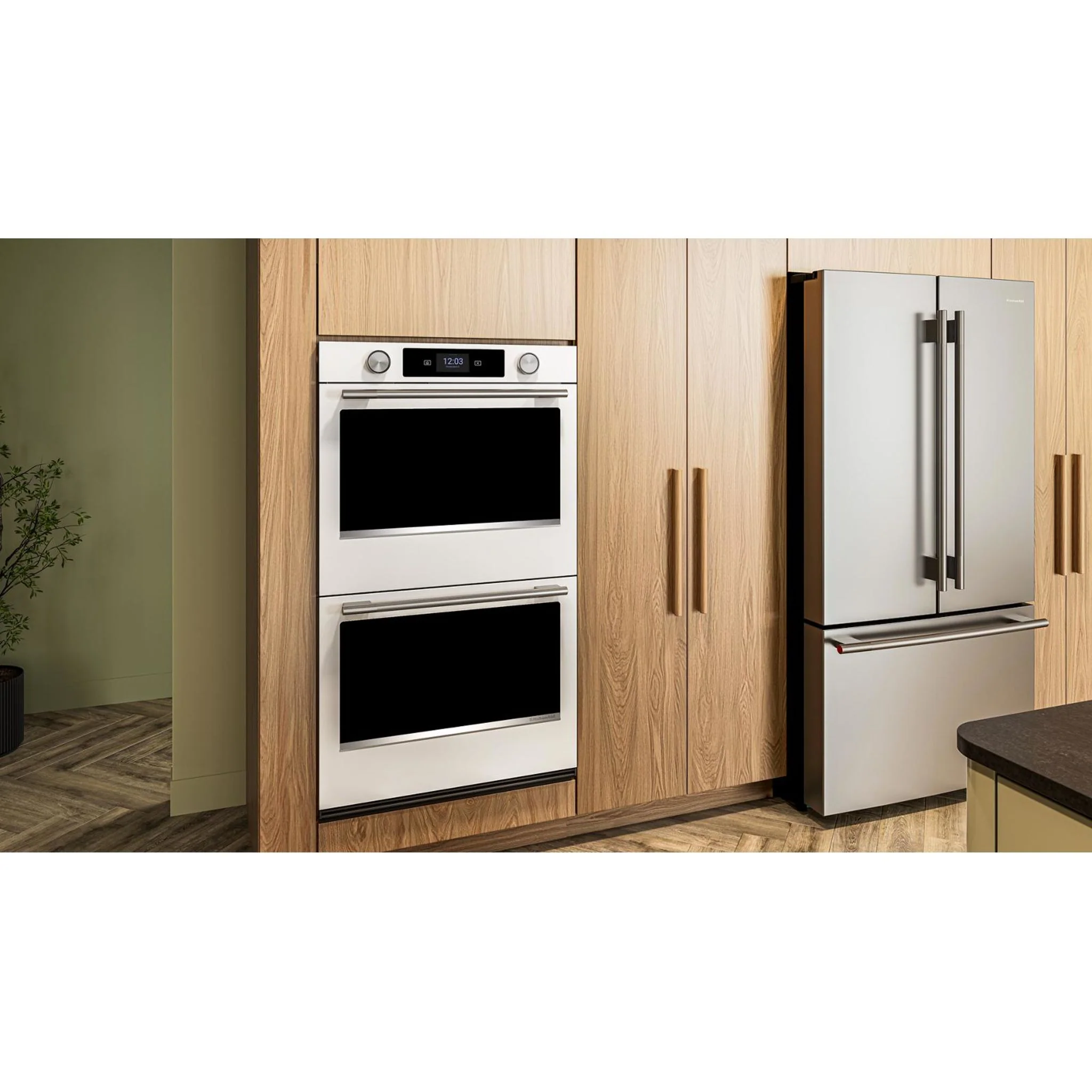 KitchenAid 30-inch Smart Electric Double Wall Oven with Assisted Cooking Modes - White - White (KOED730SWH) - Image 9