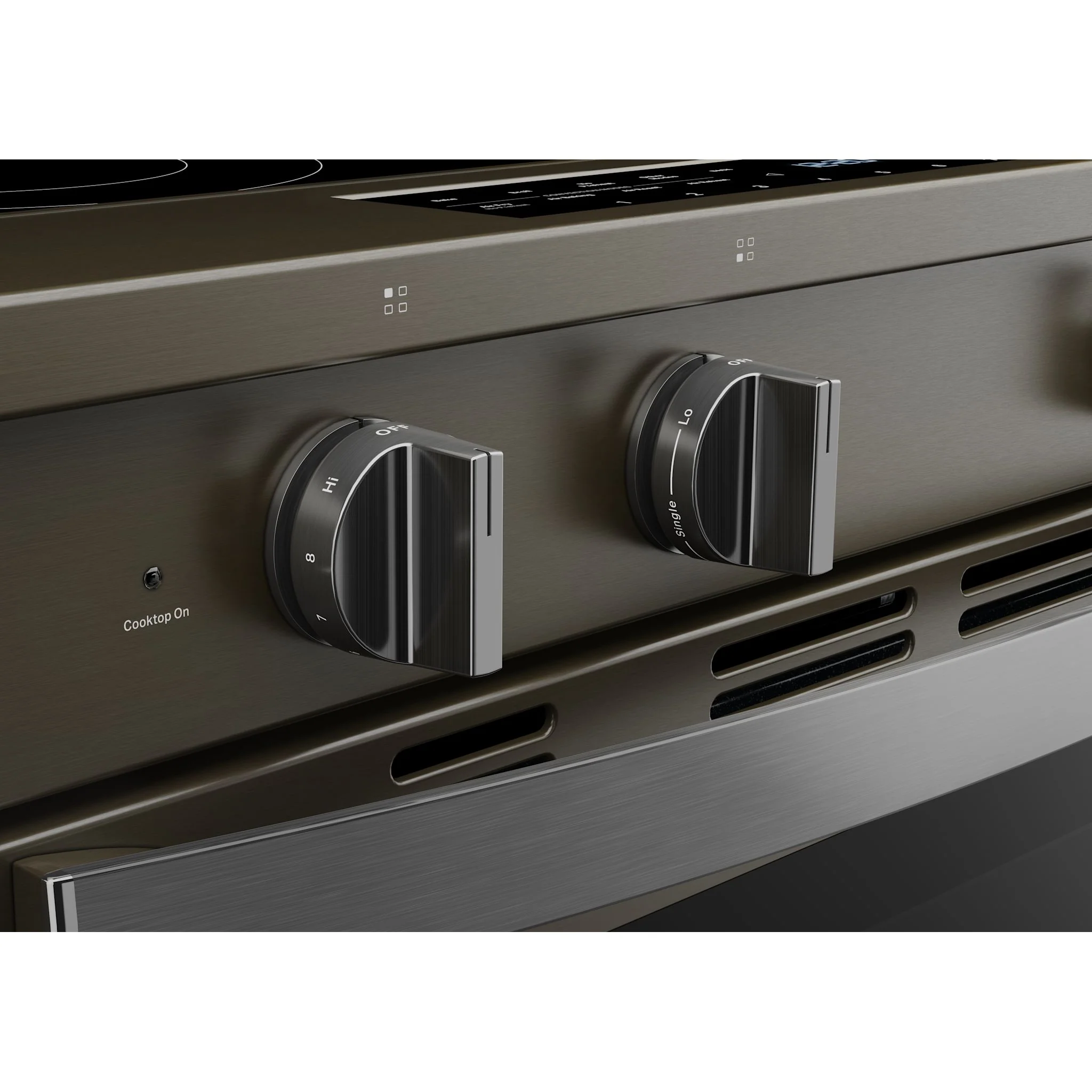 Whirlpool 30-Inch Smart Slide-In Electric Range with Air Fry, WipeClean Coating, Steam/Self Clean & High Speed Preheat - Black Stainless (YWSES7530RV) - Image 5
