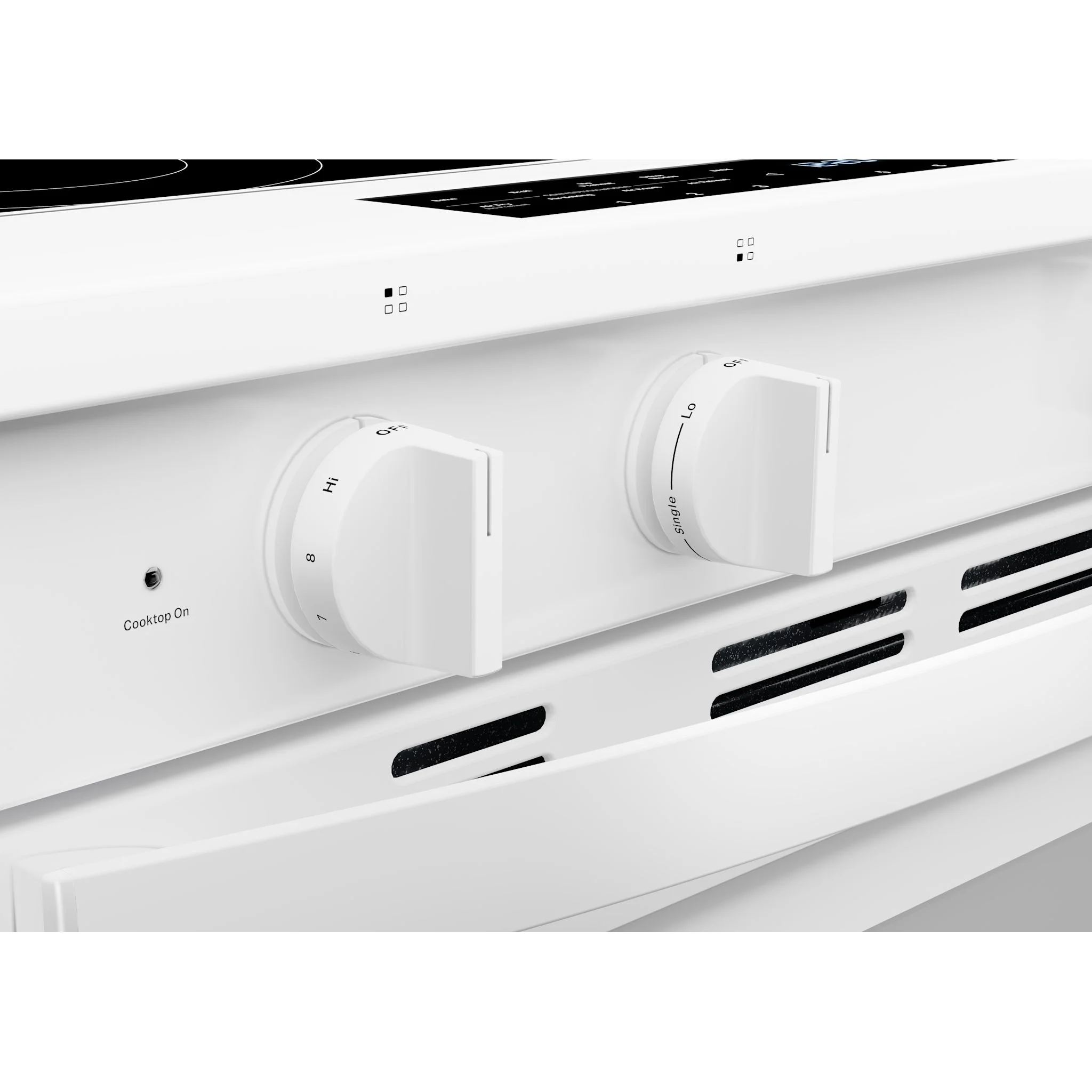 Whirlpool 30-Inch Smart Slide-In Electric Range with Air Fry, WipeClean Coating, Steam/Self Clean & High Speed Preheat - White (YWSES7530RW) - Image 6