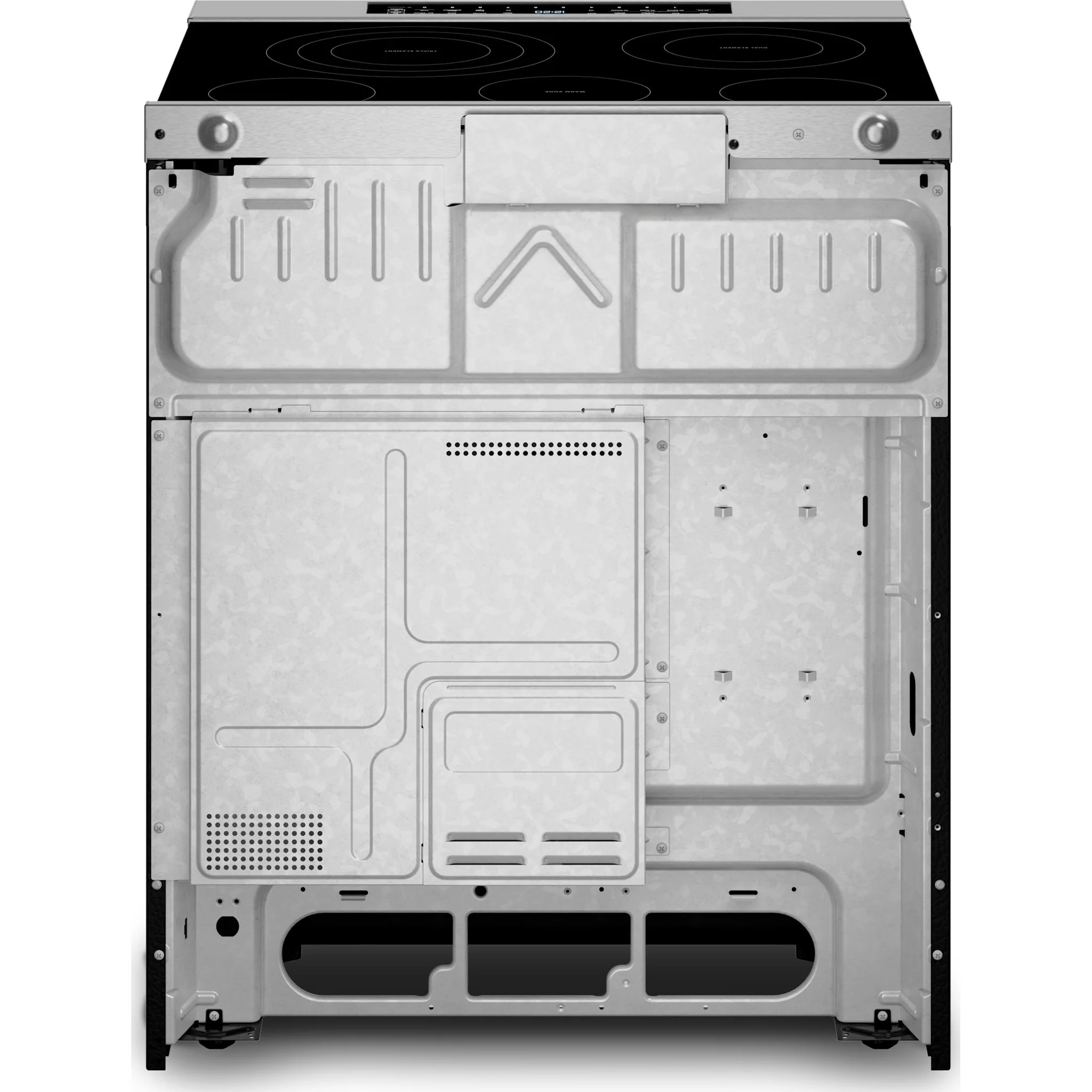 Whirlpool 30-Inch Smart Slide-In Electric Range with Air Fry & WipeClean Coating, Steam/Self Clean - Fingerprint Resistant Stainless (YWSES7530RZ) - Image 9