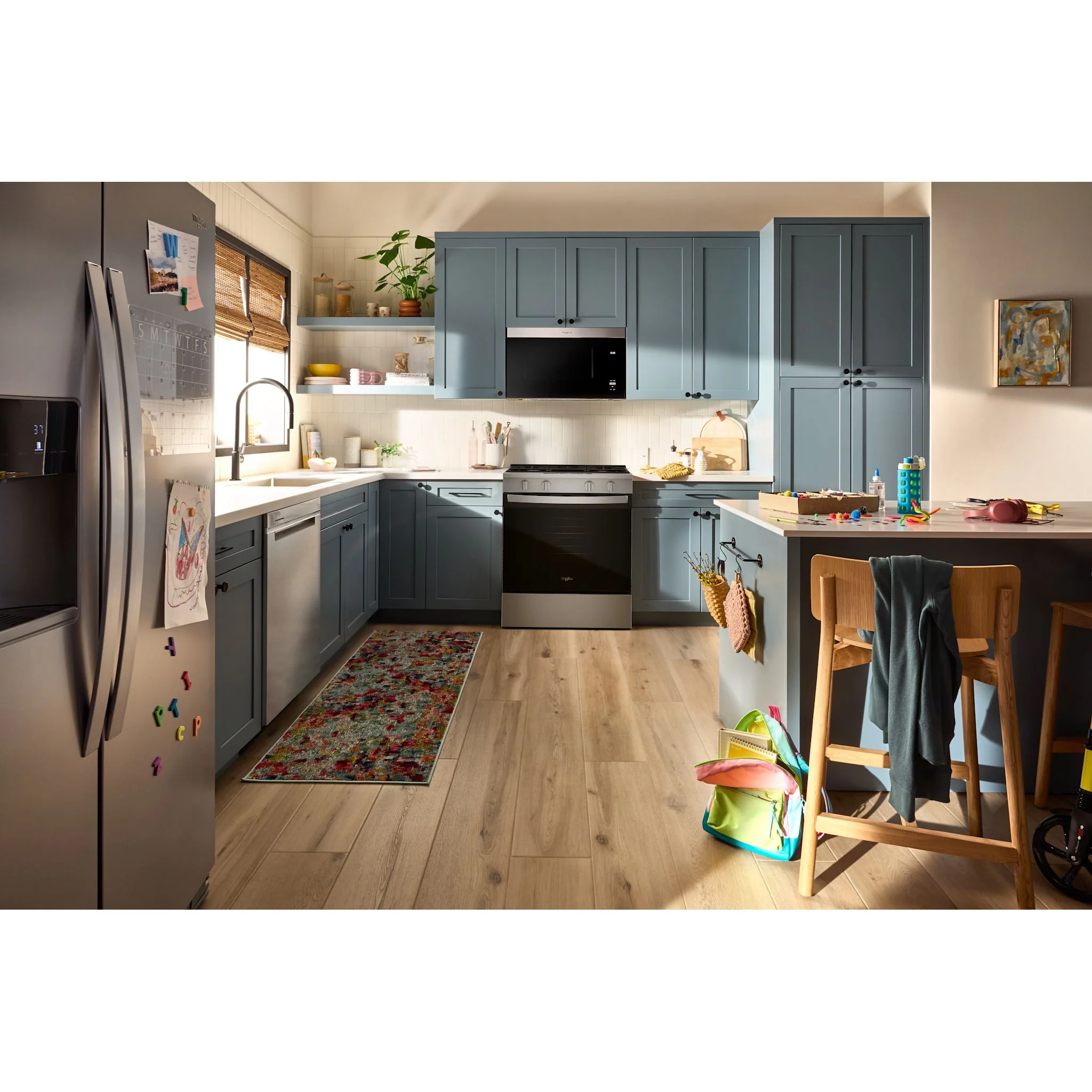 Whirlpool 30-inch Gas Smart Range with Air Cooking Technology and Steam Clean - Fingerprint Resistant Stainless Steel (WSGS4530TZ) - Image 10