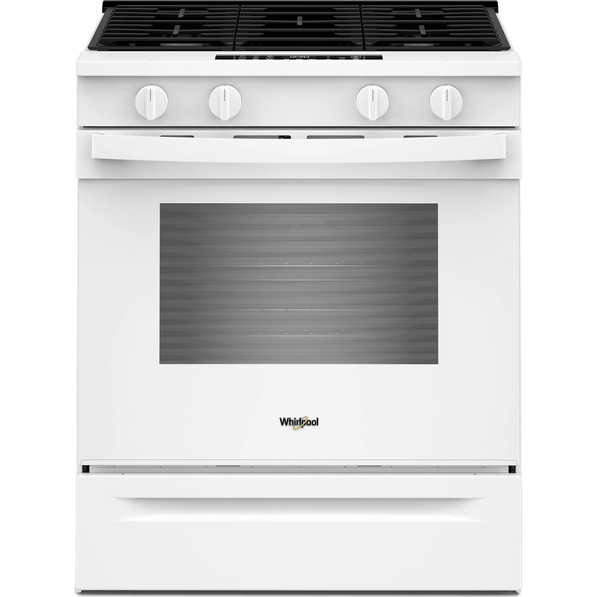 Whirlpool 30-inch Gas Smart Range with Air Cooking Technology and Steam Clean - White (WSGS4530TW - Image 4