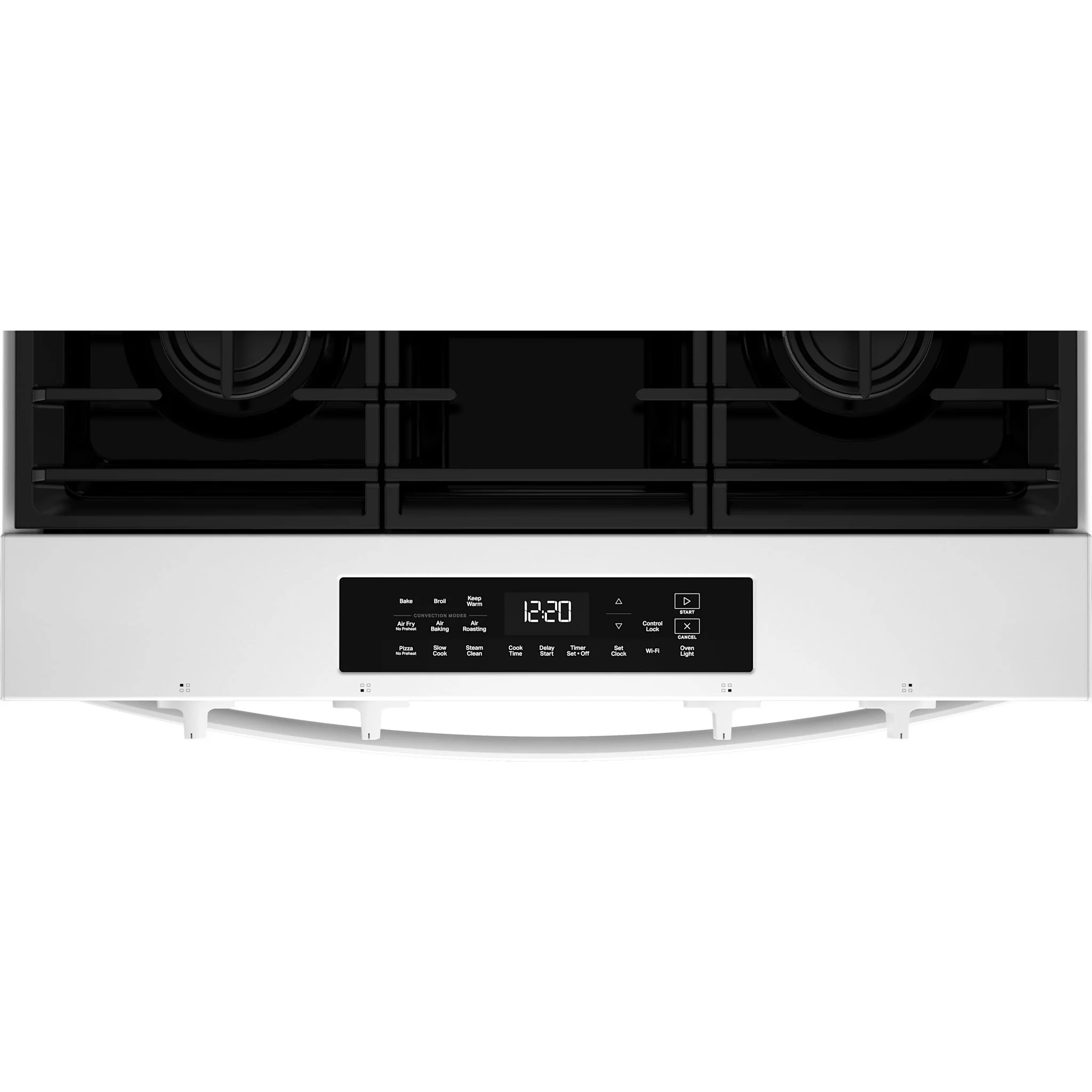 Whirlpool 30-inch Gas Smart Range with Air Cooking Technology and Steam Clean - White (WSGS4530TW - Image 6
