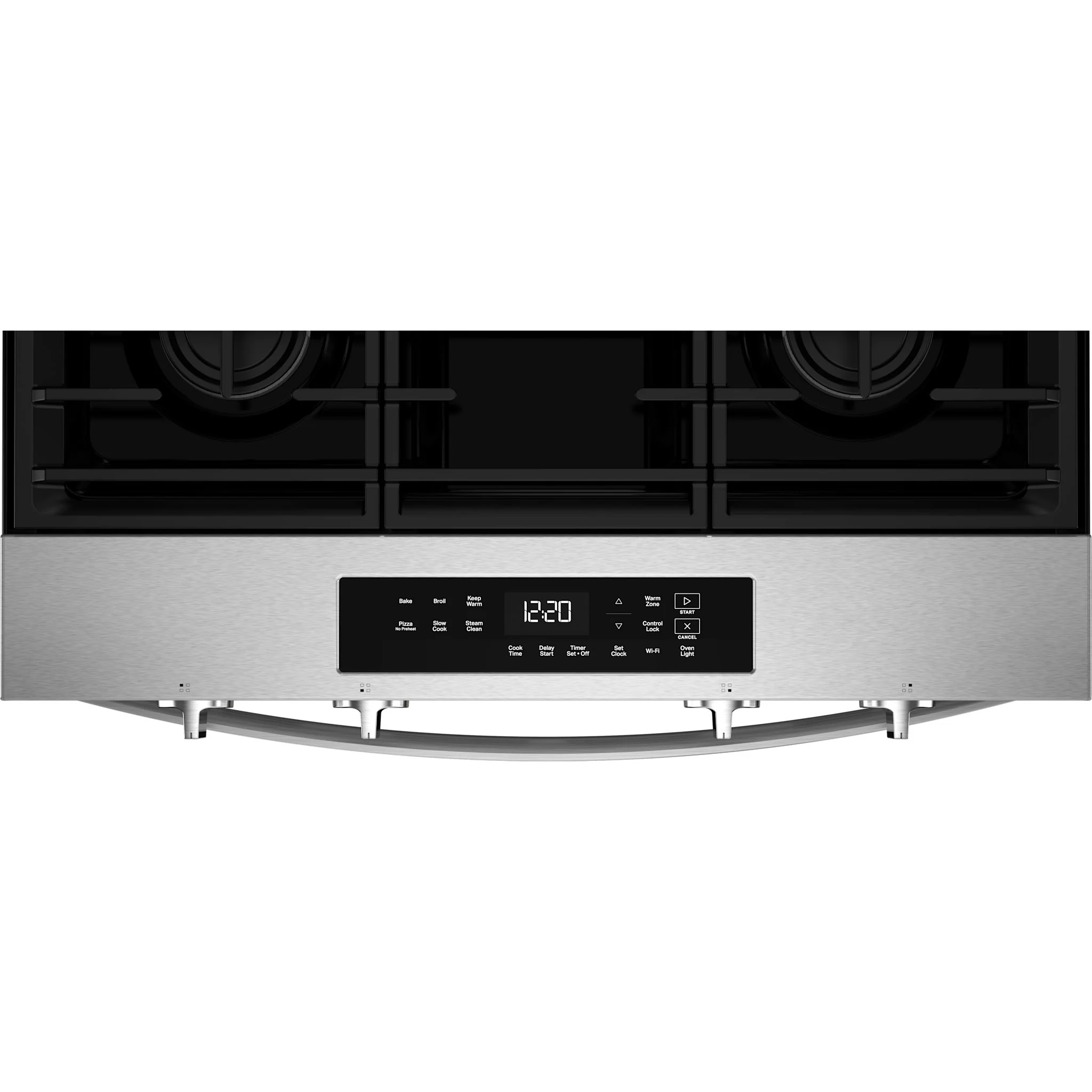 Whirlpool 30-inch Gas Smart Range with No Preheat Mode and Steam Clean - Stainless Steel (WSGS3330TS) - Image 6