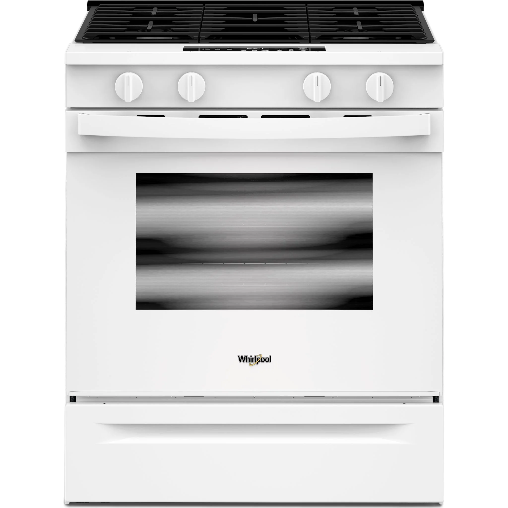 Whirlpool 30-inch Gas Smart Range with No Preheat Mode and Steam Clean - White (WSGS3330TW) - Image 4