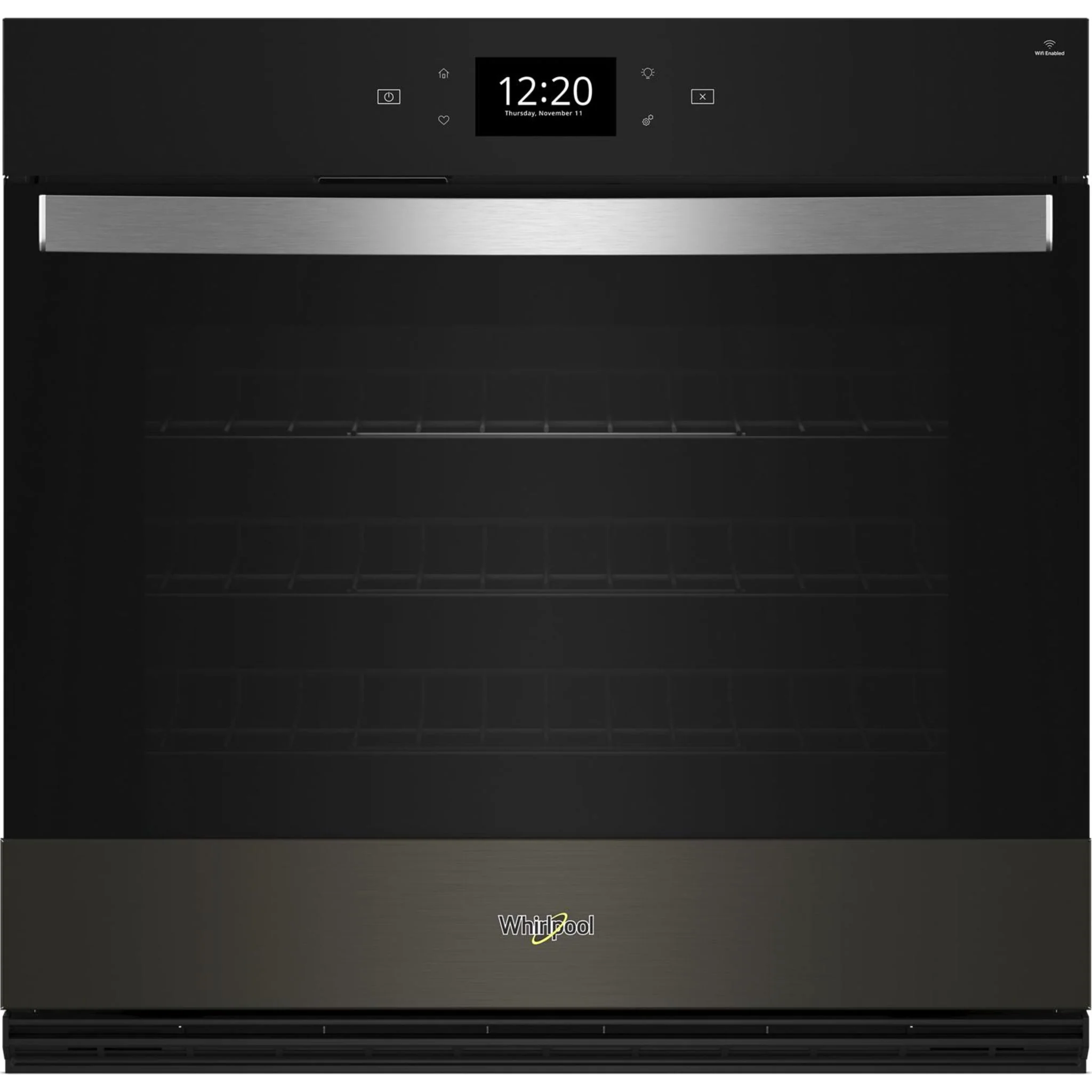 Whirlpool 5.0 Cu. Ft. Single Smart Wall Oven with Air Fry -Black Stainless (WOES7030PV) - Image 6