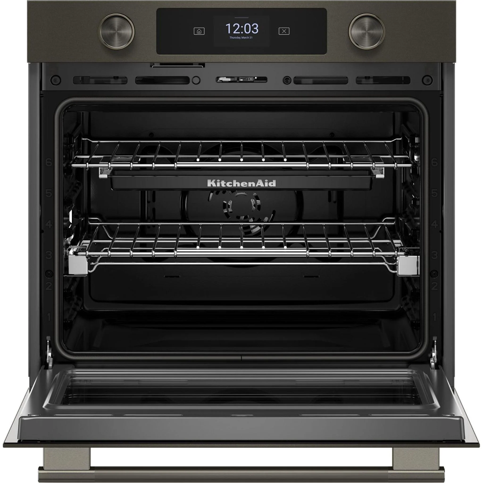 KitchenAid 30-inch Smart Electric Single Wall Oven with Assisted Cooking Modes - Black Ore - Black Ore (KOES730SBE) - Image 12