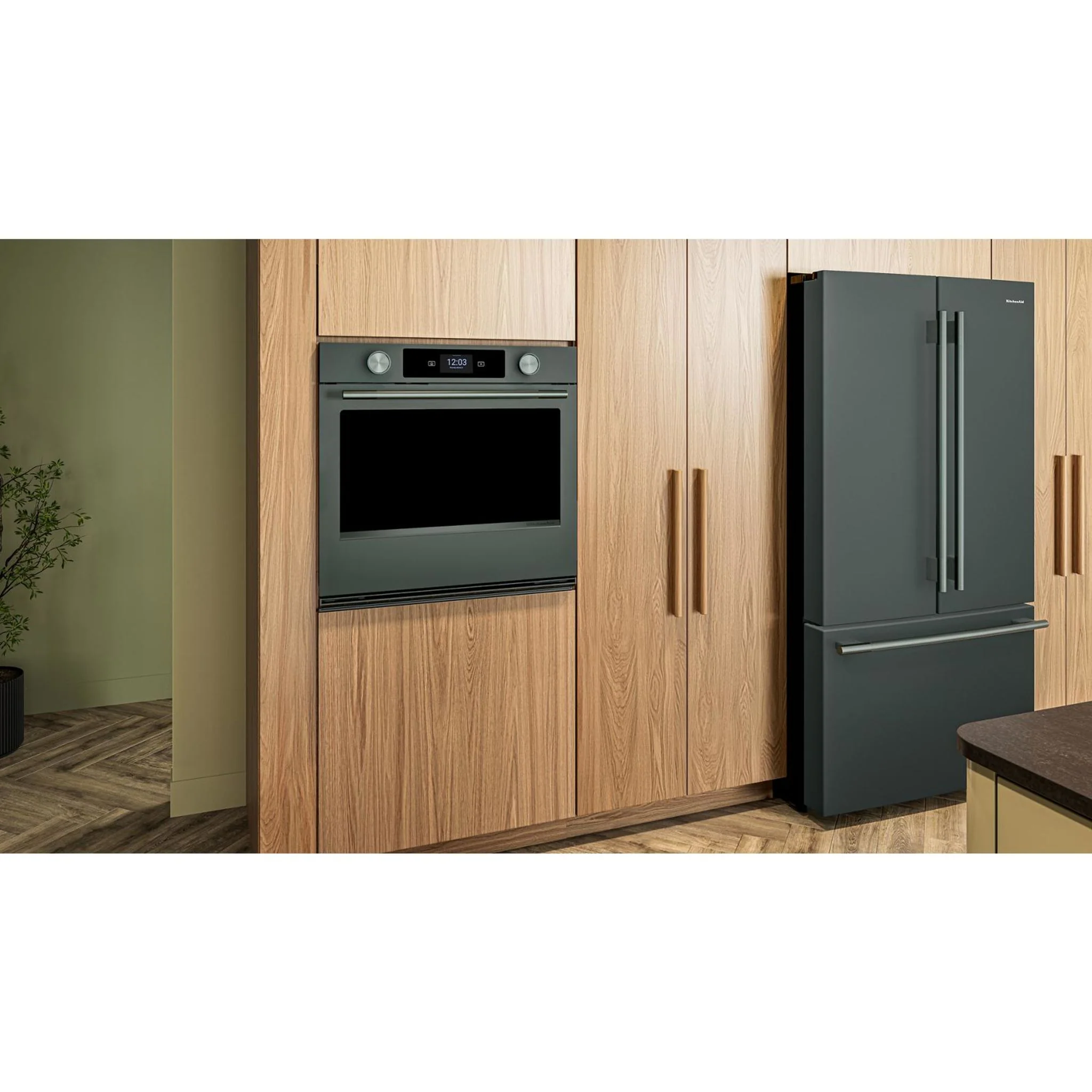 KitchenAid 30-inch Smart Electric Single Wall Oven with Assisted Cooking Modes - Juniper - Juniper (KOES730SJP) - Image 14