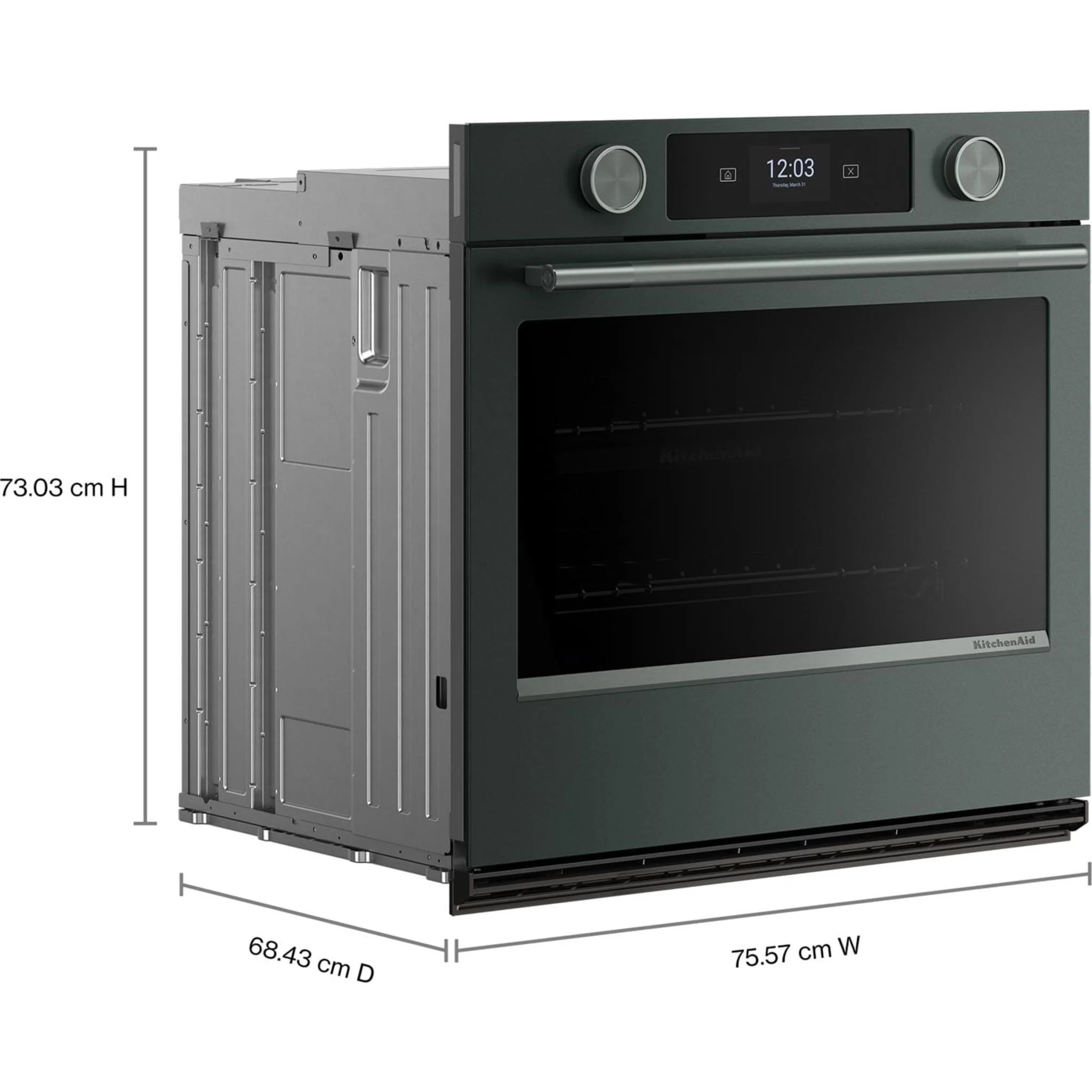 KitchenAid 30-inch Smart Electric Single Wall Oven with Assisted Cooking Modes - Juniper - Juniper (KOES730SJP) - Image 33