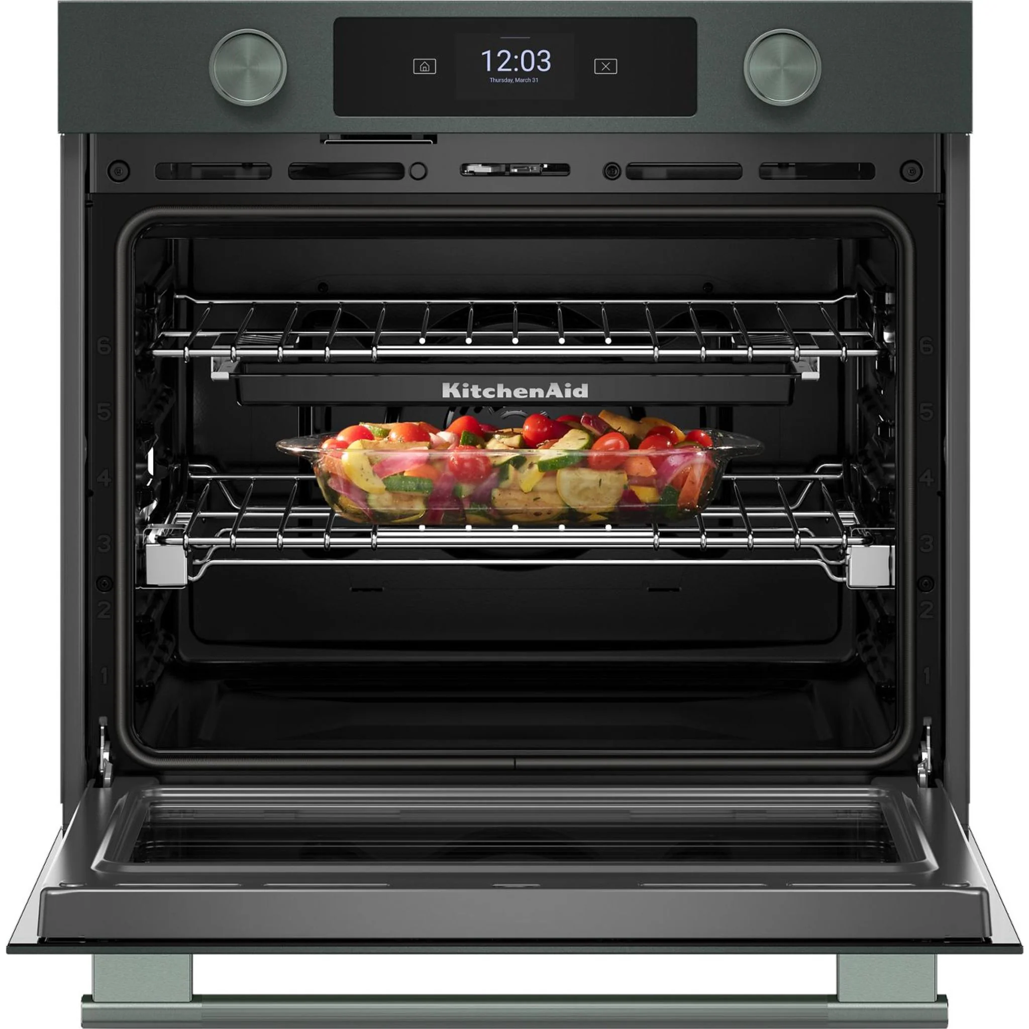 KitchenAid 30" Single Wall Oven (KOES930SJP) - Juniper - Image 2