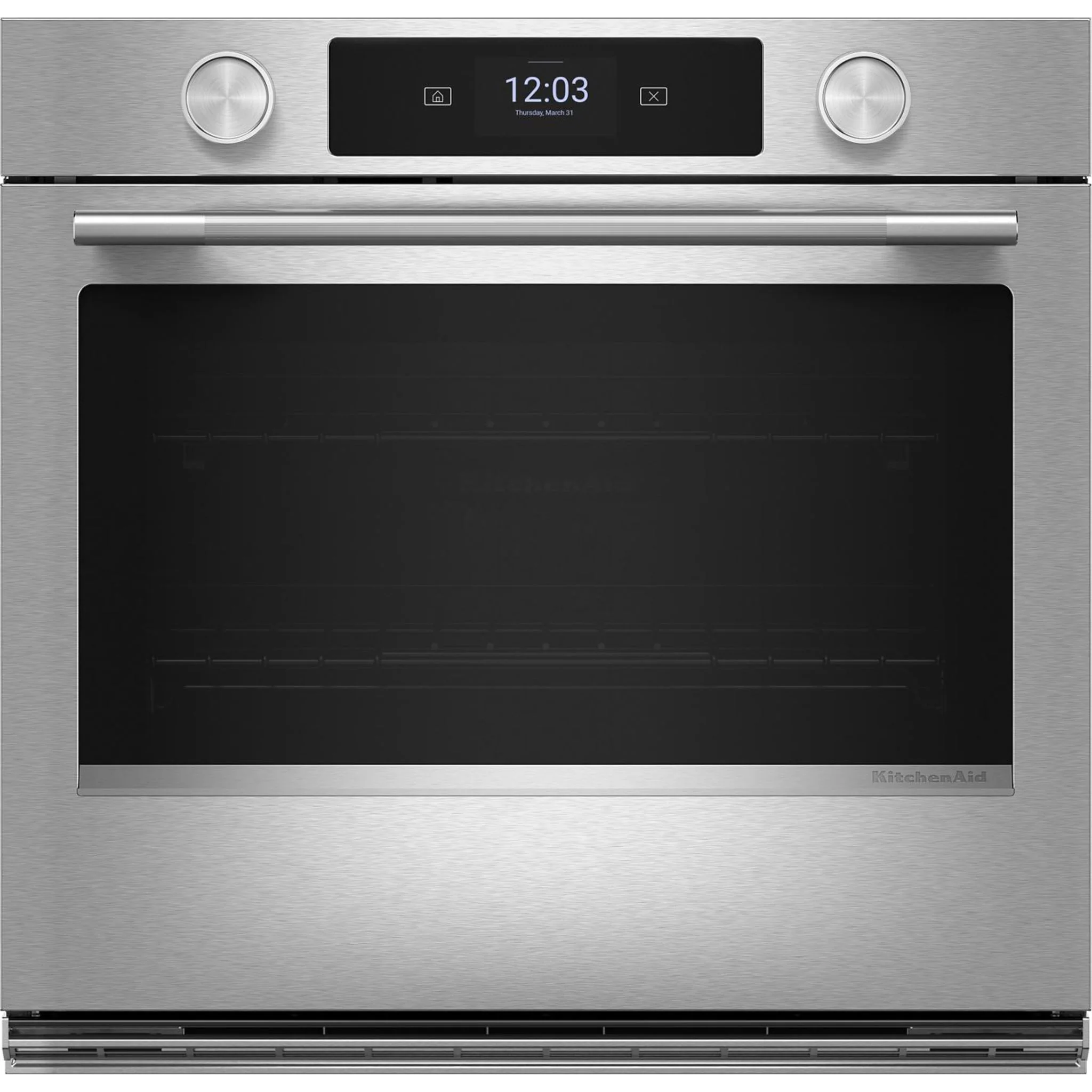 KitchenAid 30" Single Wall Oven (KOES930SPS) - PrintShield Stainless