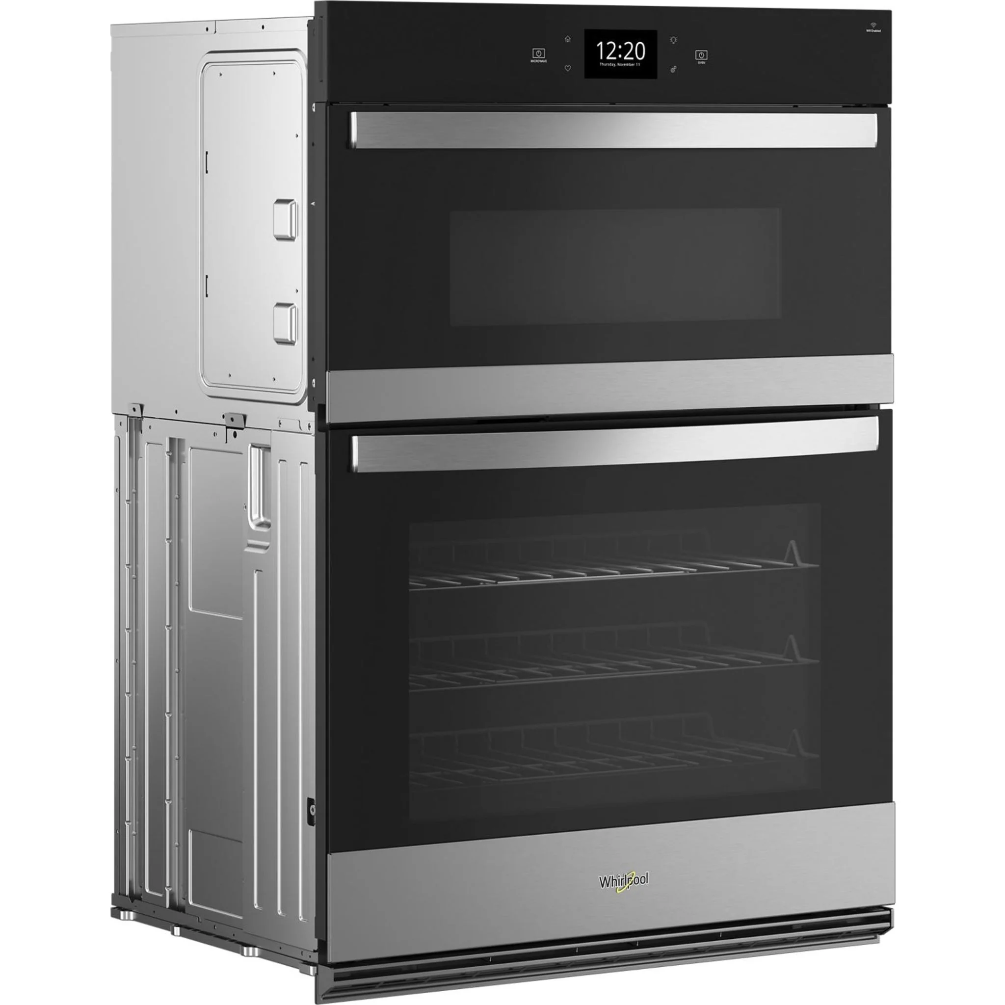 Whirlpool 6.4 Cu. Ft. Wall Oven Microwave Combo with Air Fry -Fingerprint Resistant Stainless Steel (WOEC7030PZ) - Image 7