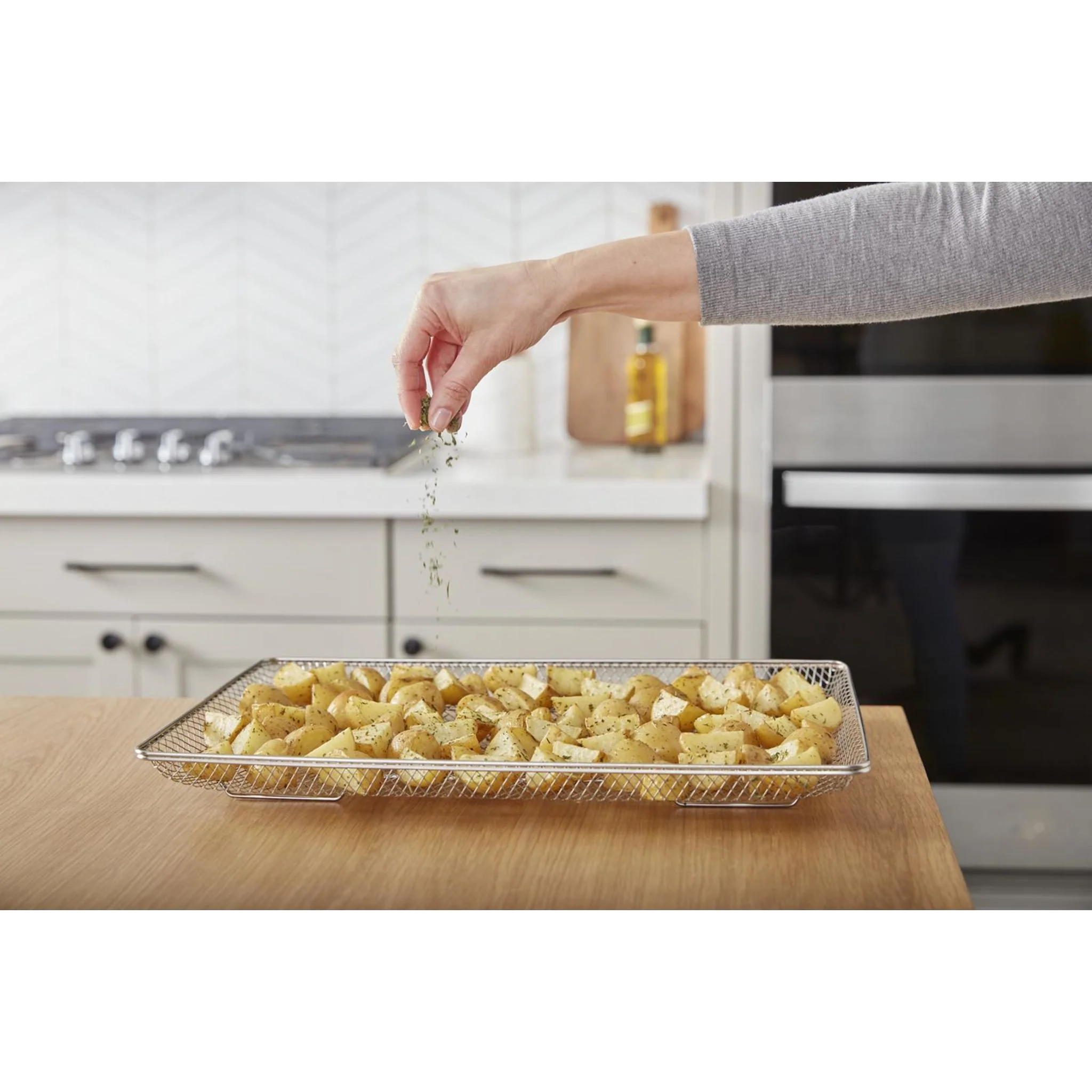 Whirlpool 10.0 Cu. Ft. Double Smart Wall Oven with Air Fry -Fingerprint Resistant Stainless Steel (WOED7030PZ) - Image 9