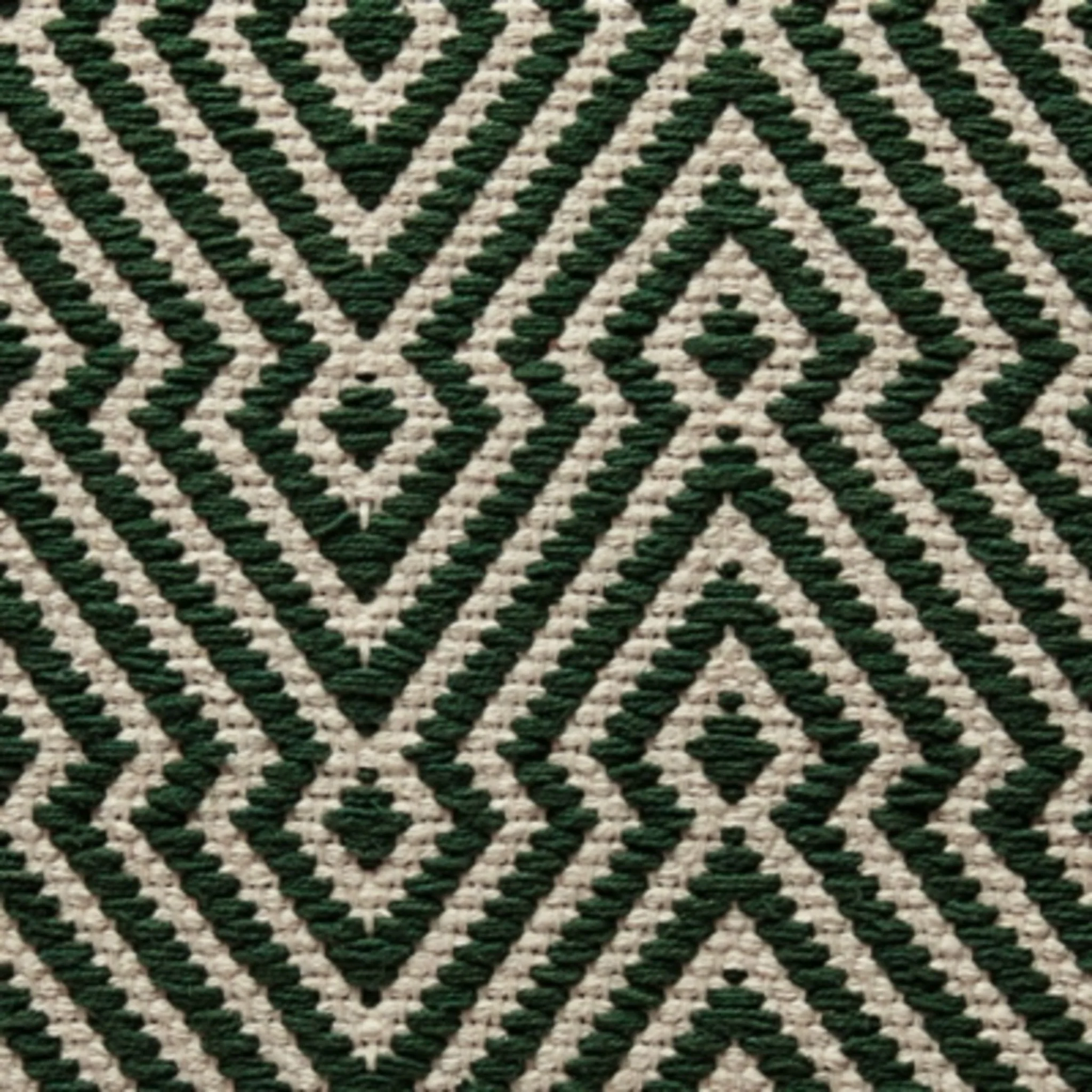 Abacy Pouf - Green/Ivory - Image 5