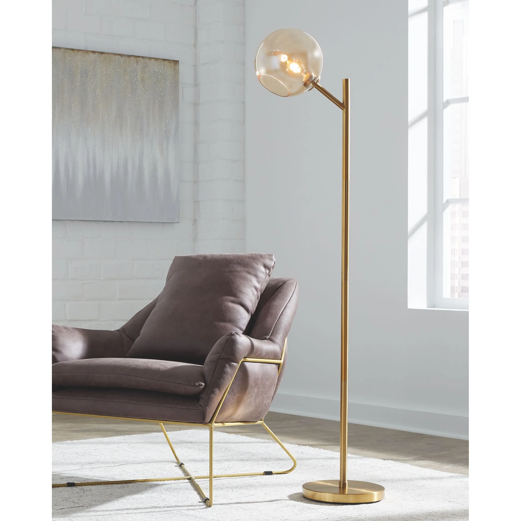 Abanson Floor Lamp 62.75" - Image 2