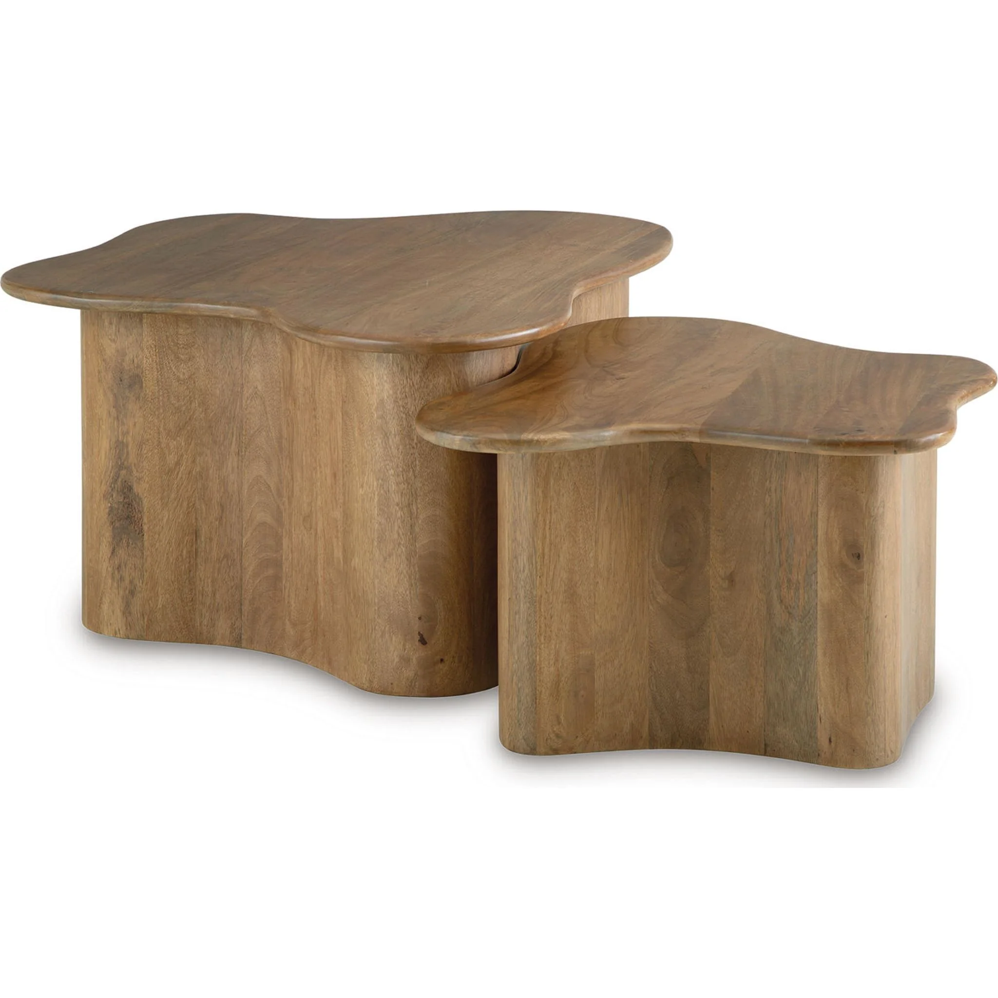 Abeford Accent Coffee Table (Set of 2) - Brown - Image 5