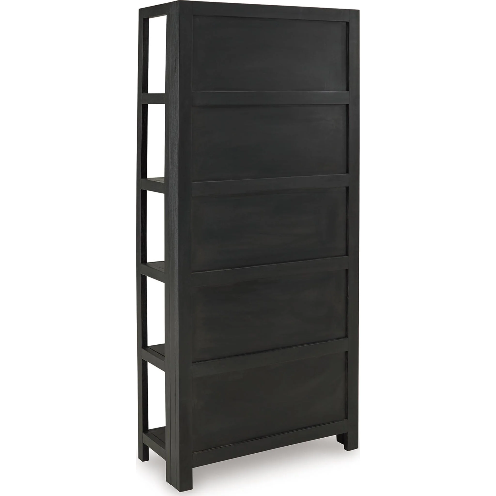 Abyard Bookcase - Black/Natural - Image 4