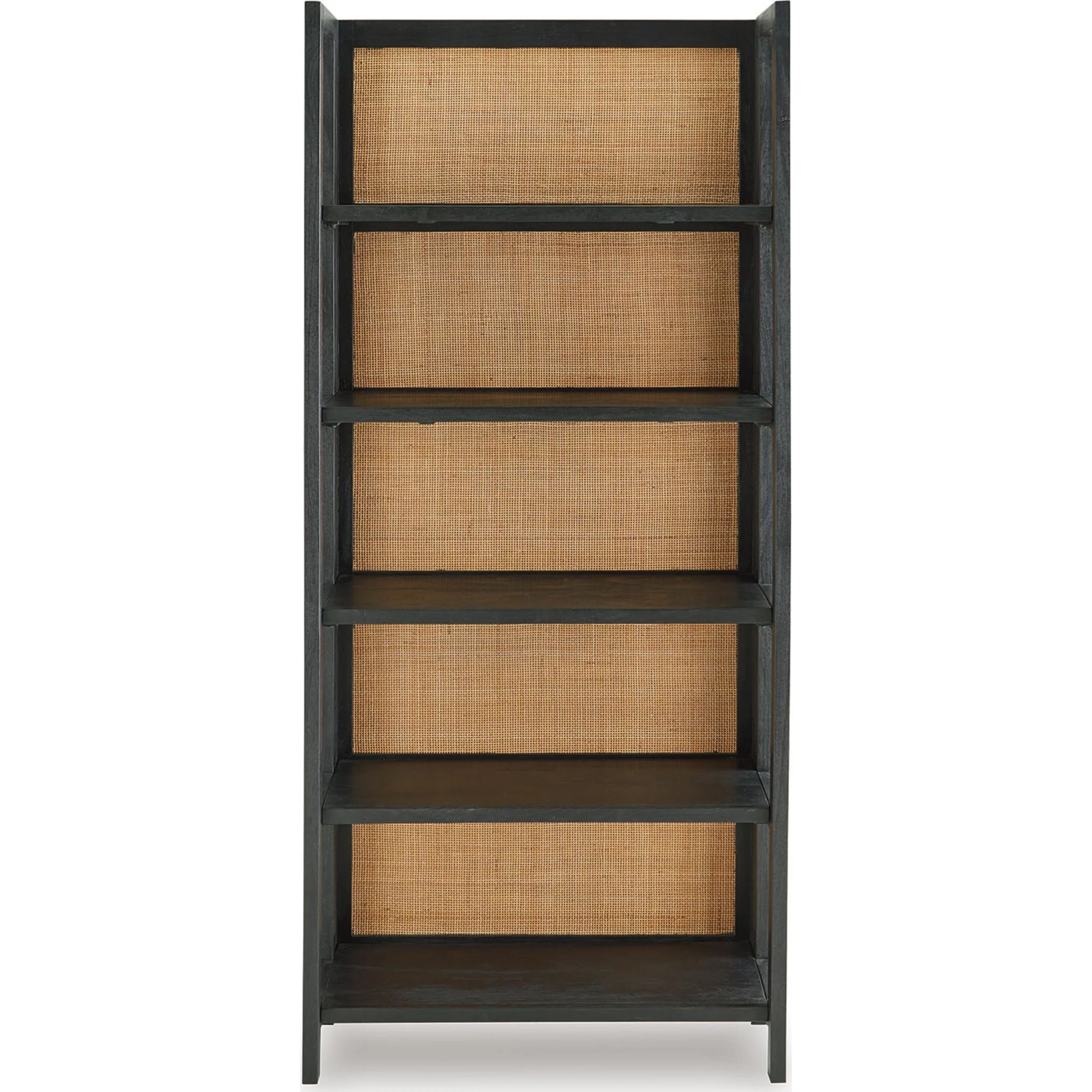Abyard Bookcase - Black/Natural - Image 6