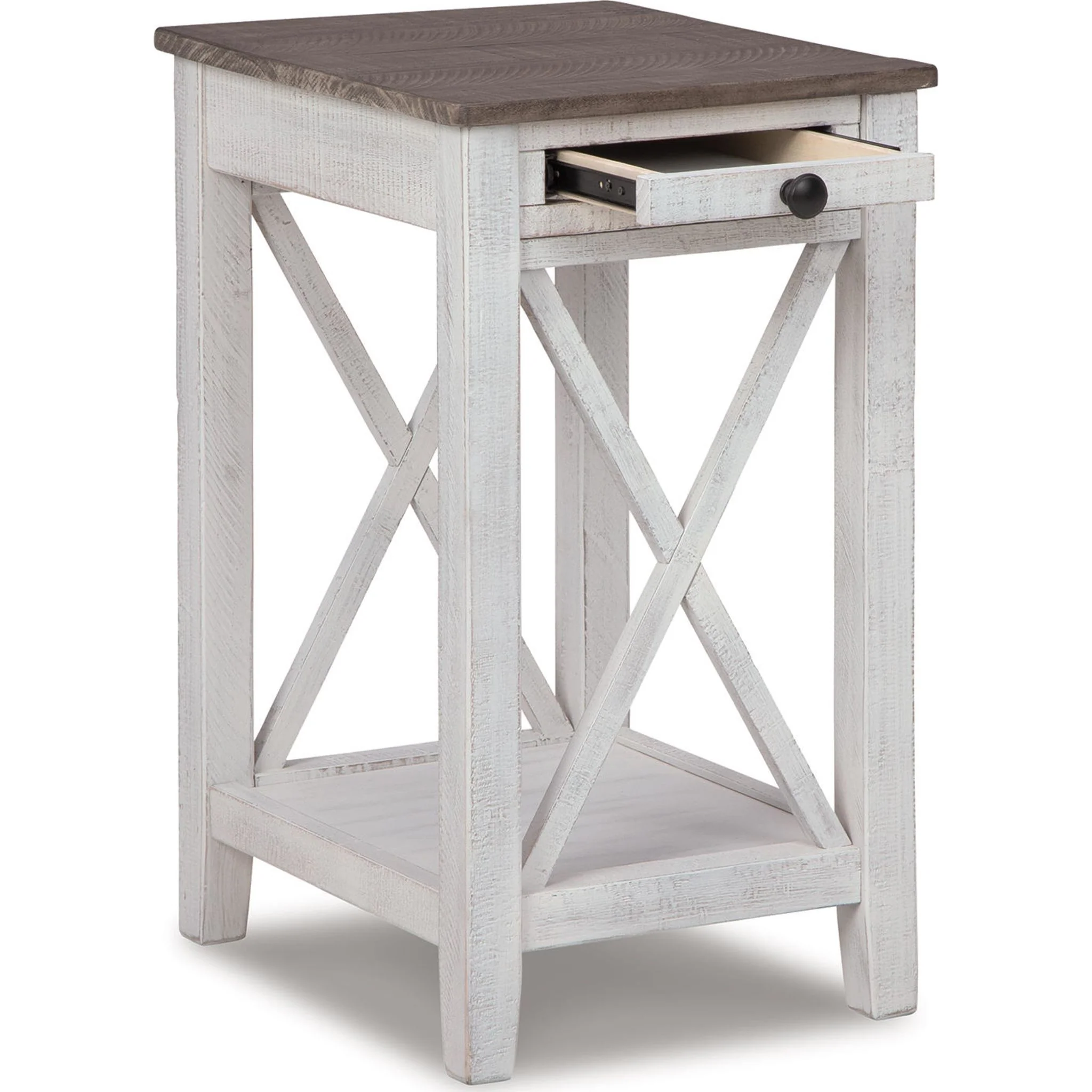 Adalane Accent Table - White/Gray - Image 21