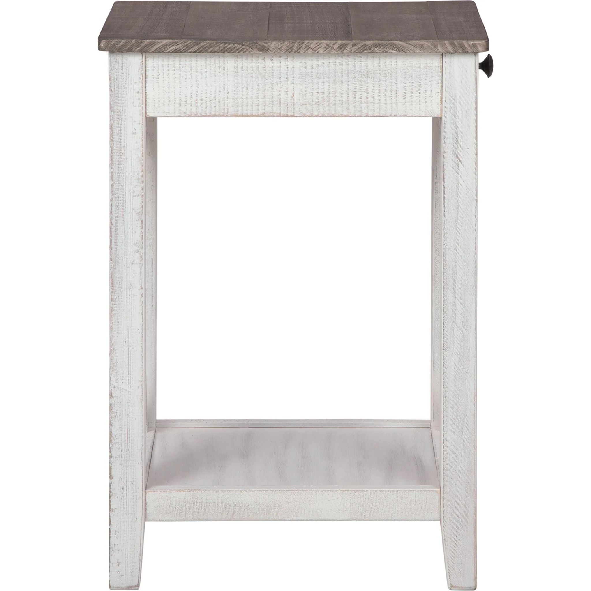Adalane Accent Table - White/Gray - Image 4
