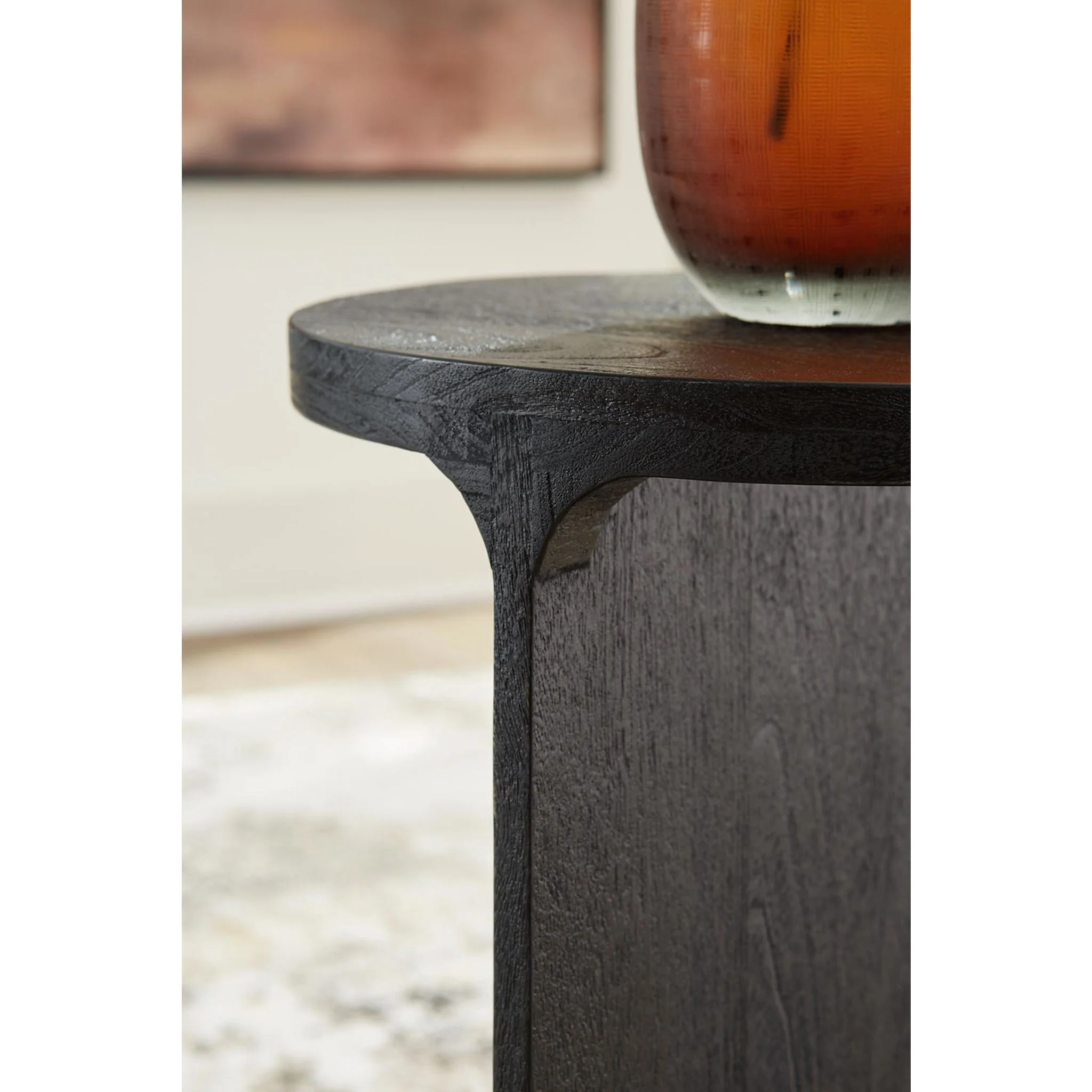 Adderley Accent Table - Black - Image 3