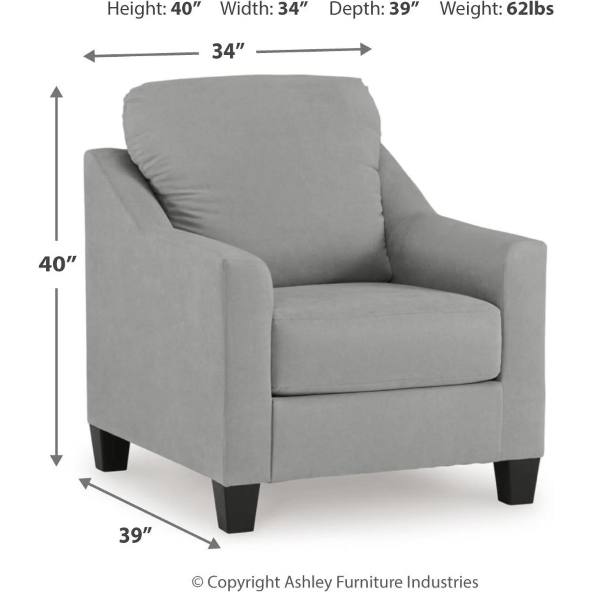 Adlai Chair - Shadow - Image 4