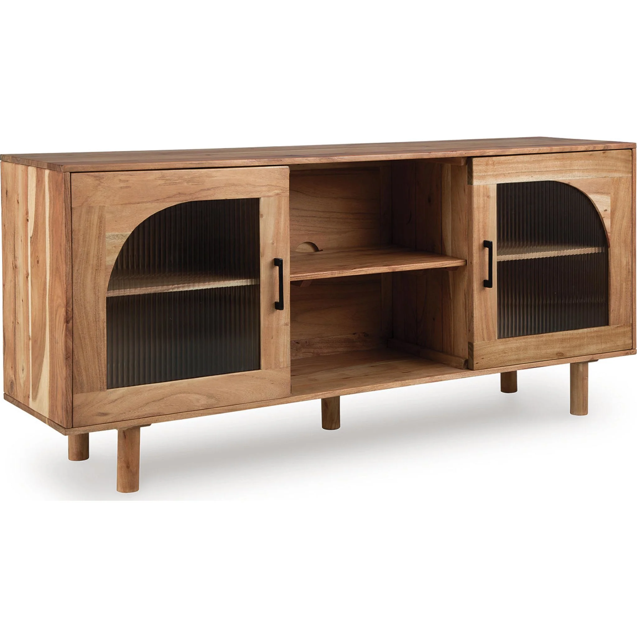 Adway Accent Cabinet - Natural Brown - Image 4