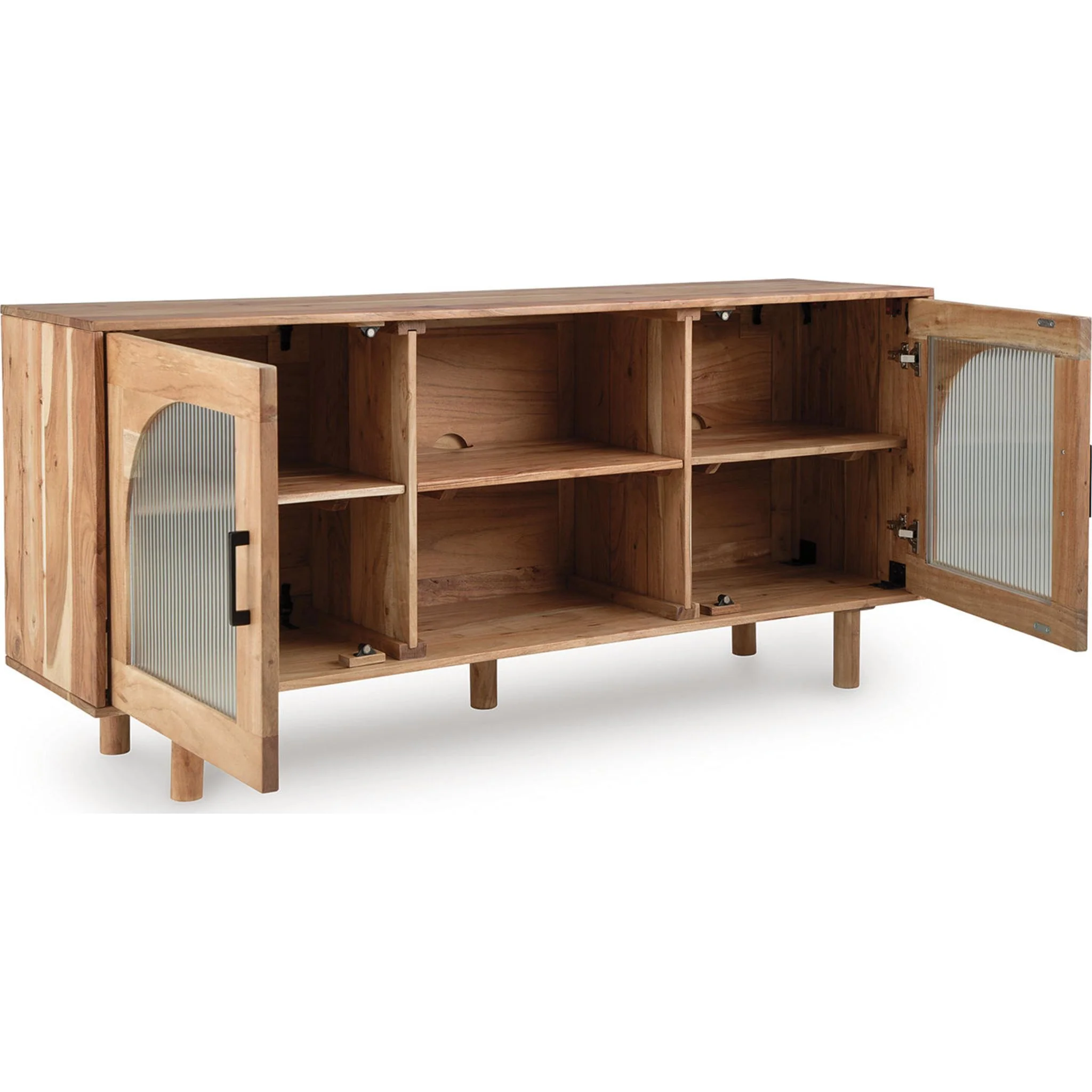 Adway Accent Cabinet - Natural Brown - Image 5