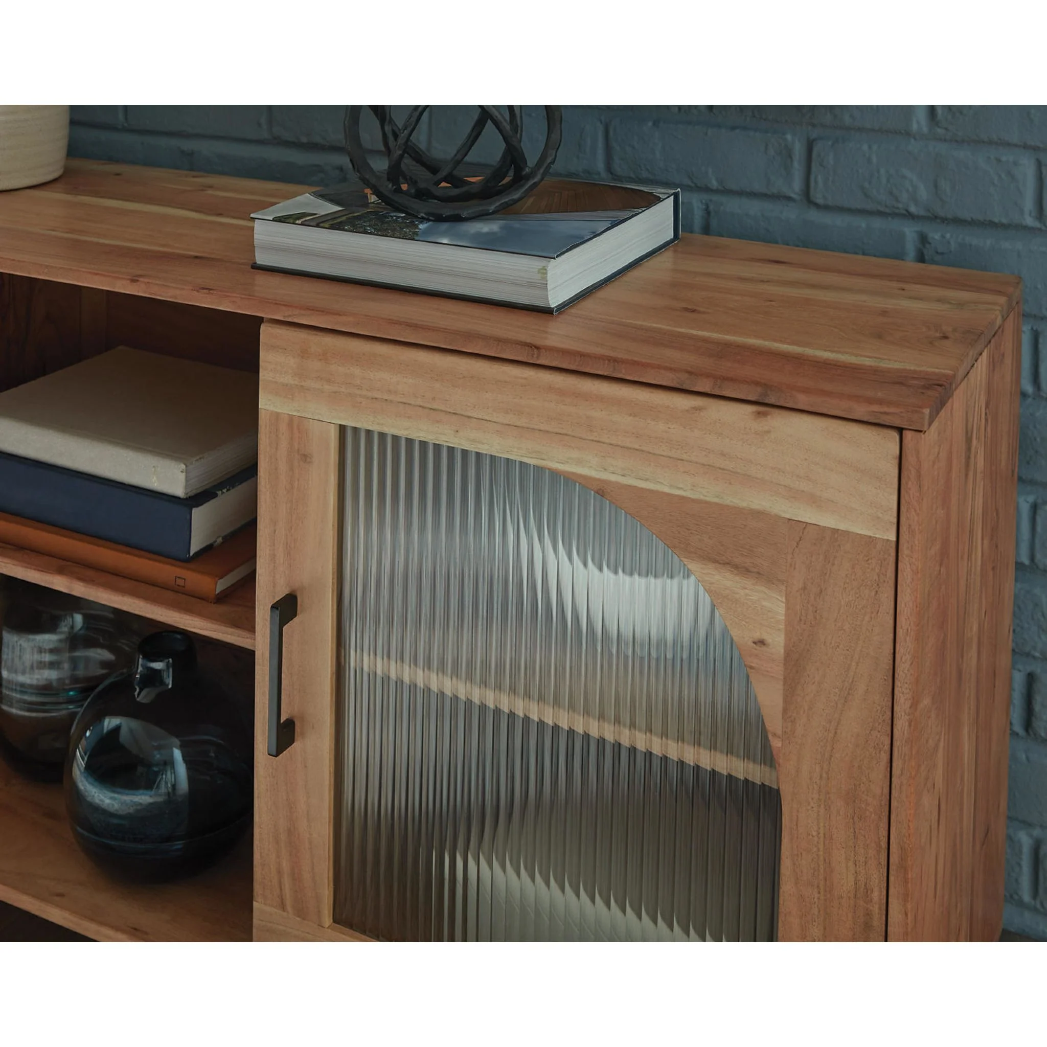 Adway Accent Cabinet - Natural Brown - Image 7