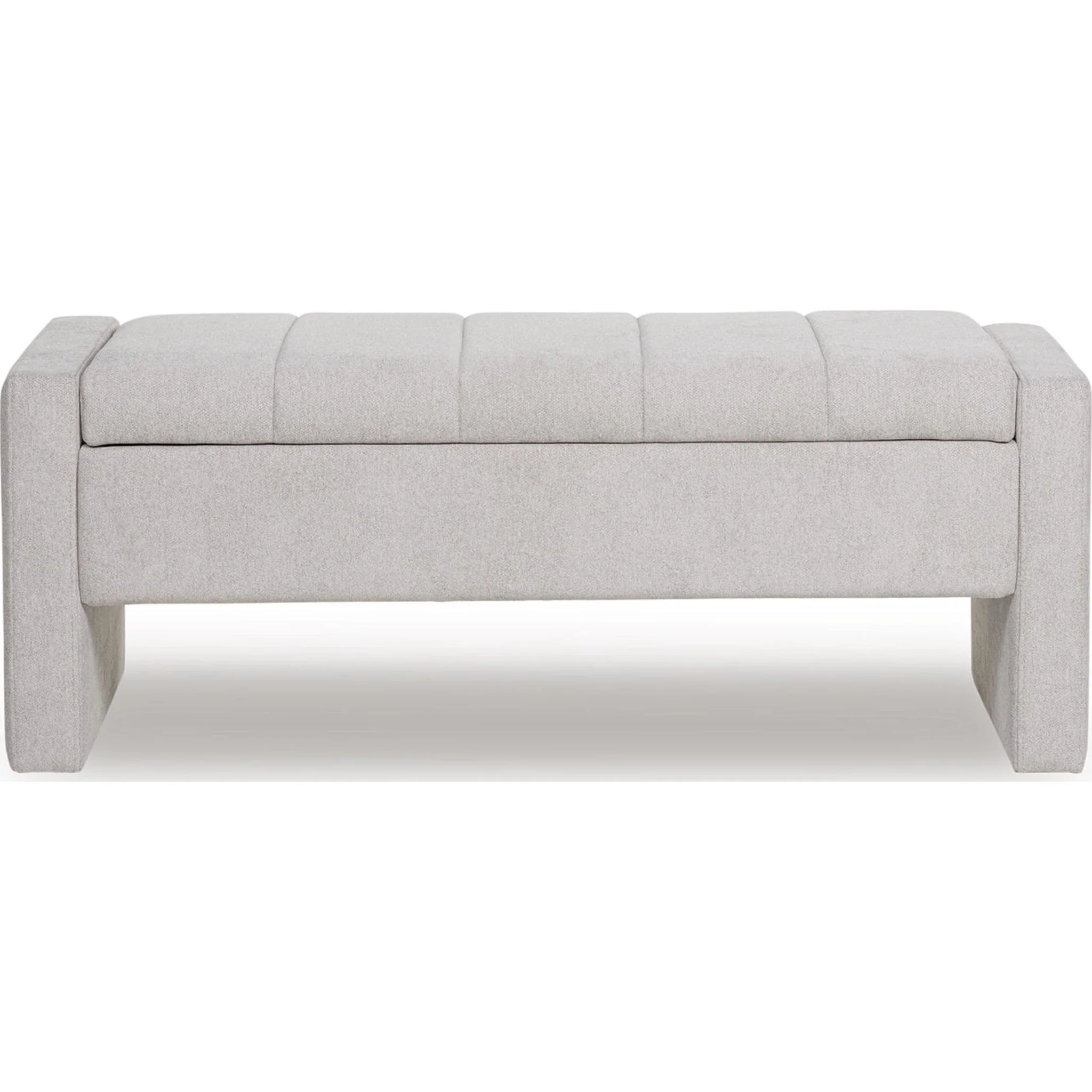 Akselman Storage Bench - Gray - Image 7