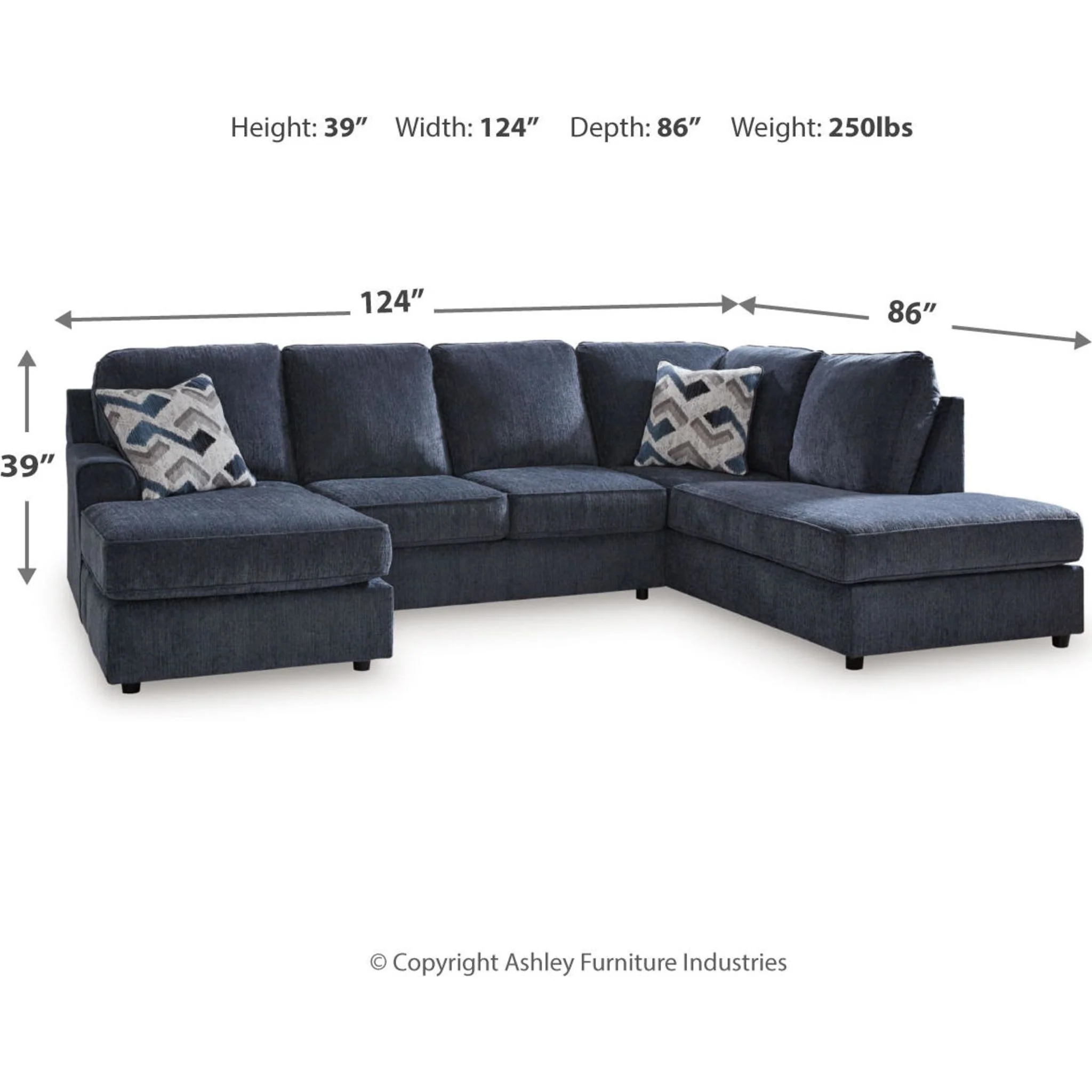Albar Place 2 Piece Sectional with Chaise - Image 33