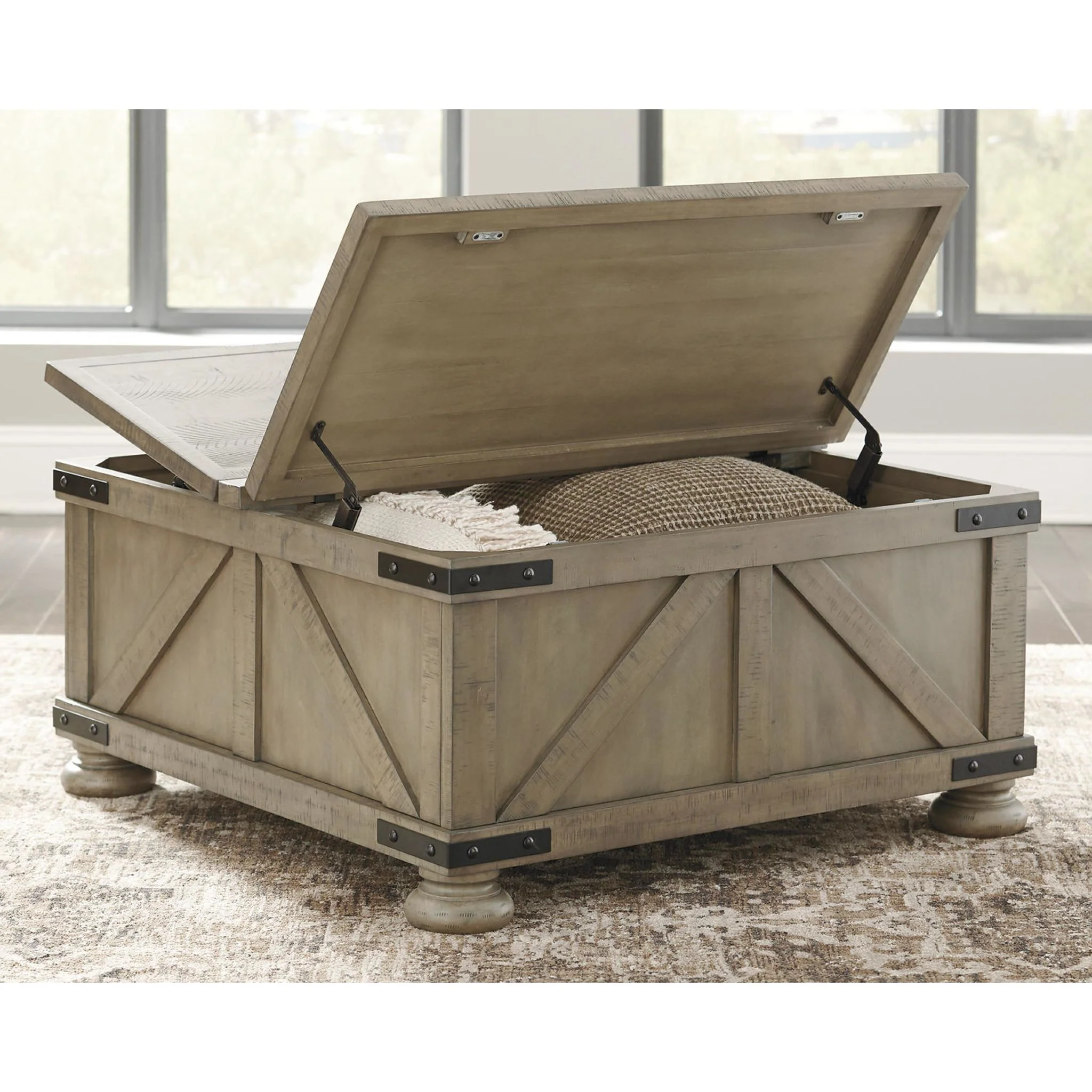 Aldwin Coffee Table - Gray - Image 29
