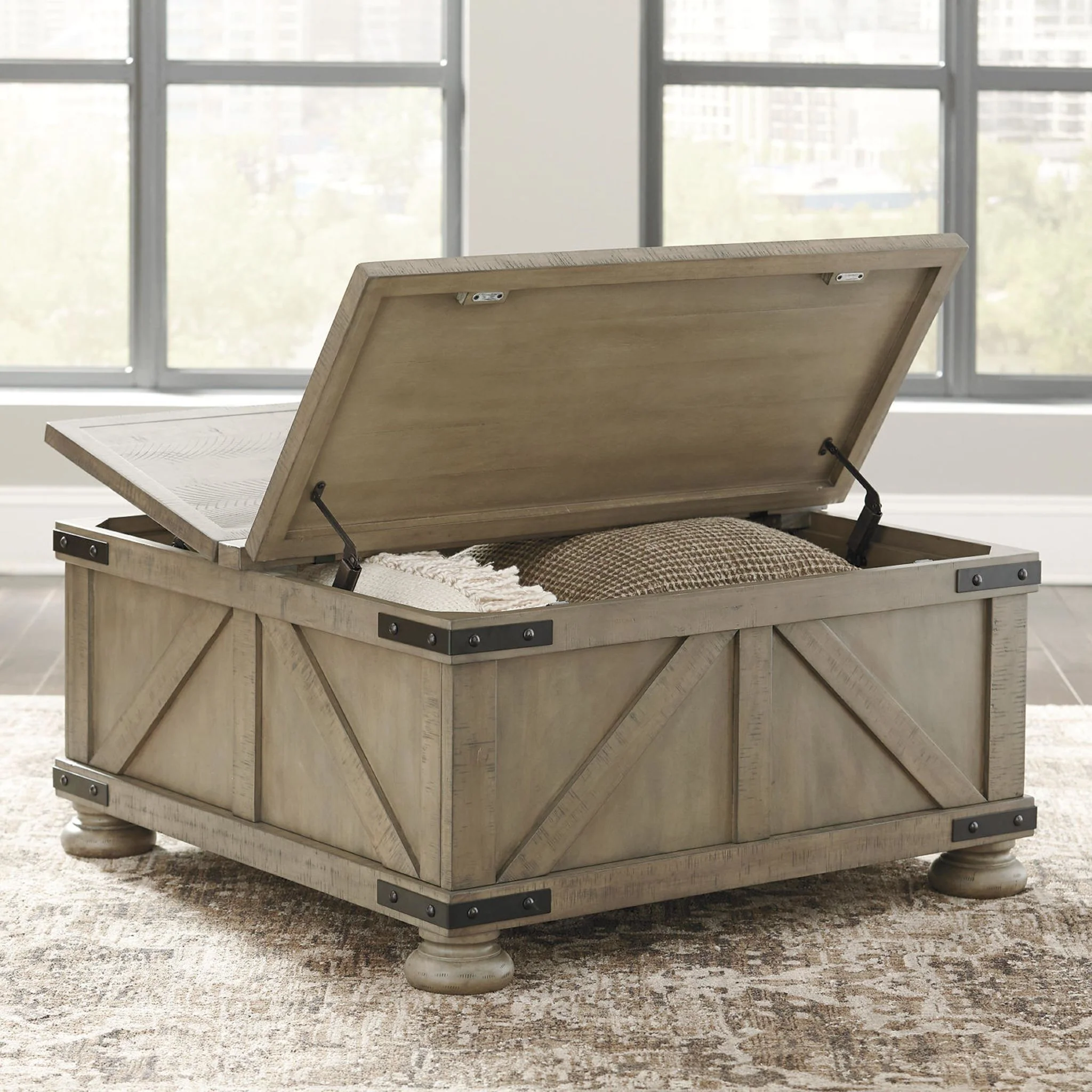 Aldwin Coffee Table - Gray - Image 32