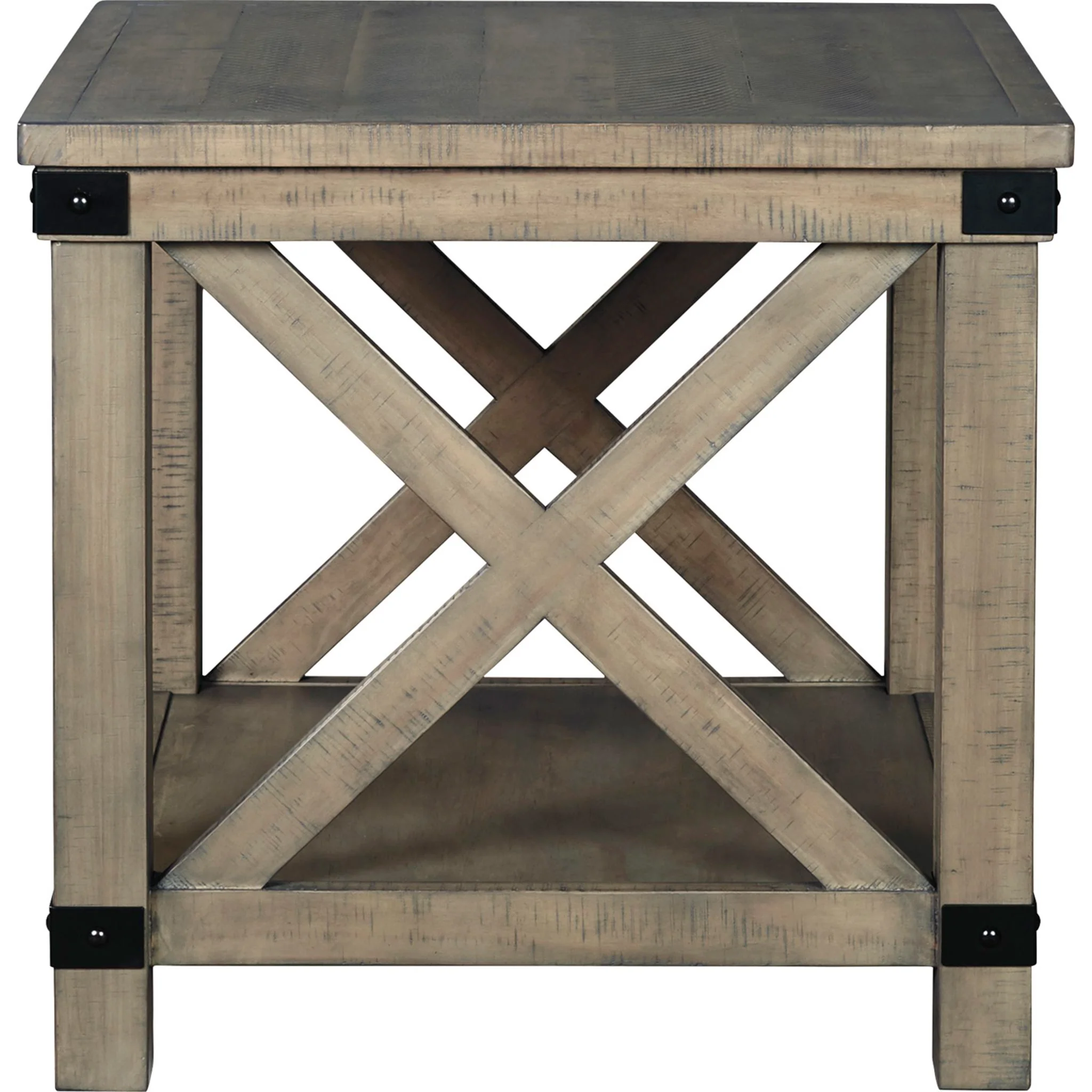 Aldwin End Table - Gray - Image 4