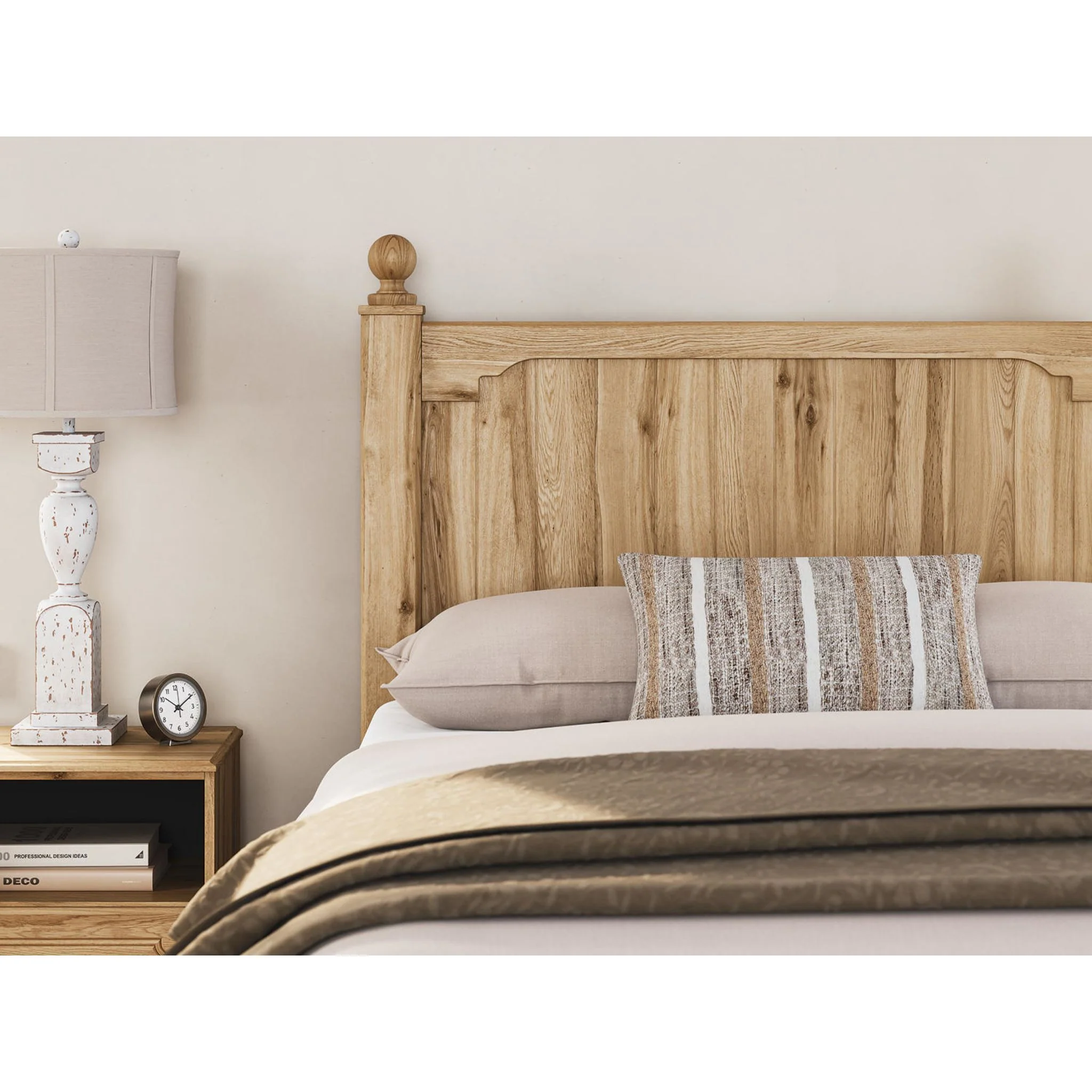 Aleaport 6 Piece Full Panel Bedroom - Warm Brown - Image 31