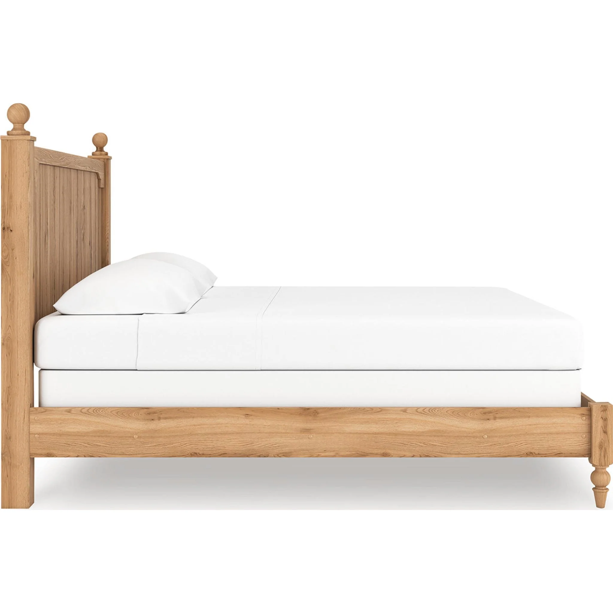 Aleaport 6 Piece King Panel Bedroom - Warm Brown - Image 18
