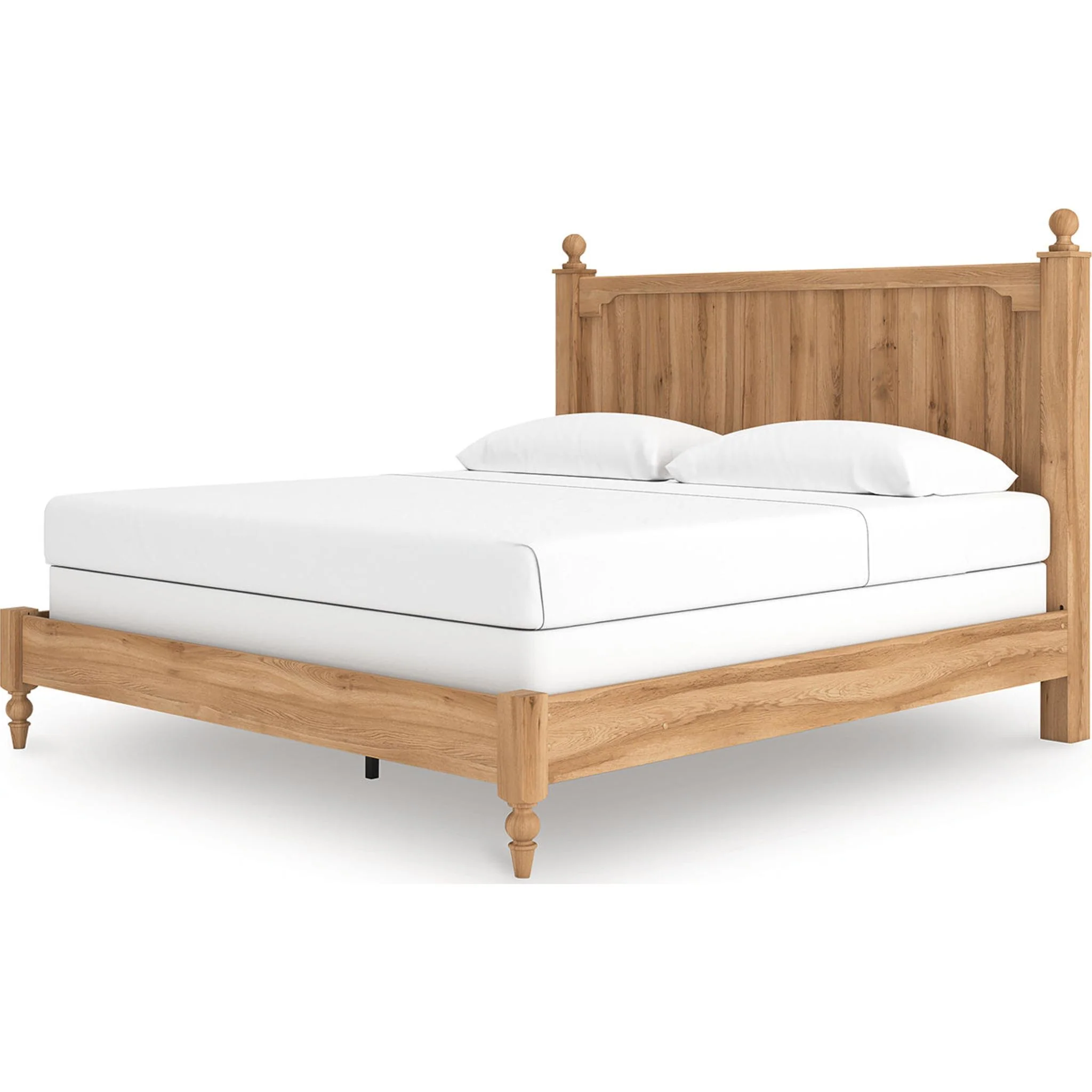 Aleaport 6 Piece King Panel Bedroom - Warm Brown - Image 27