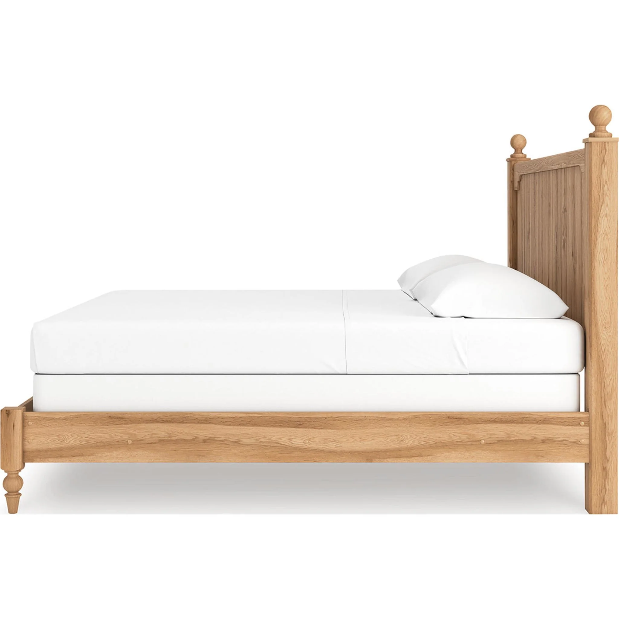 Aleaport 6 Piece King Panel Bedroom - Warm Brown - Image 33