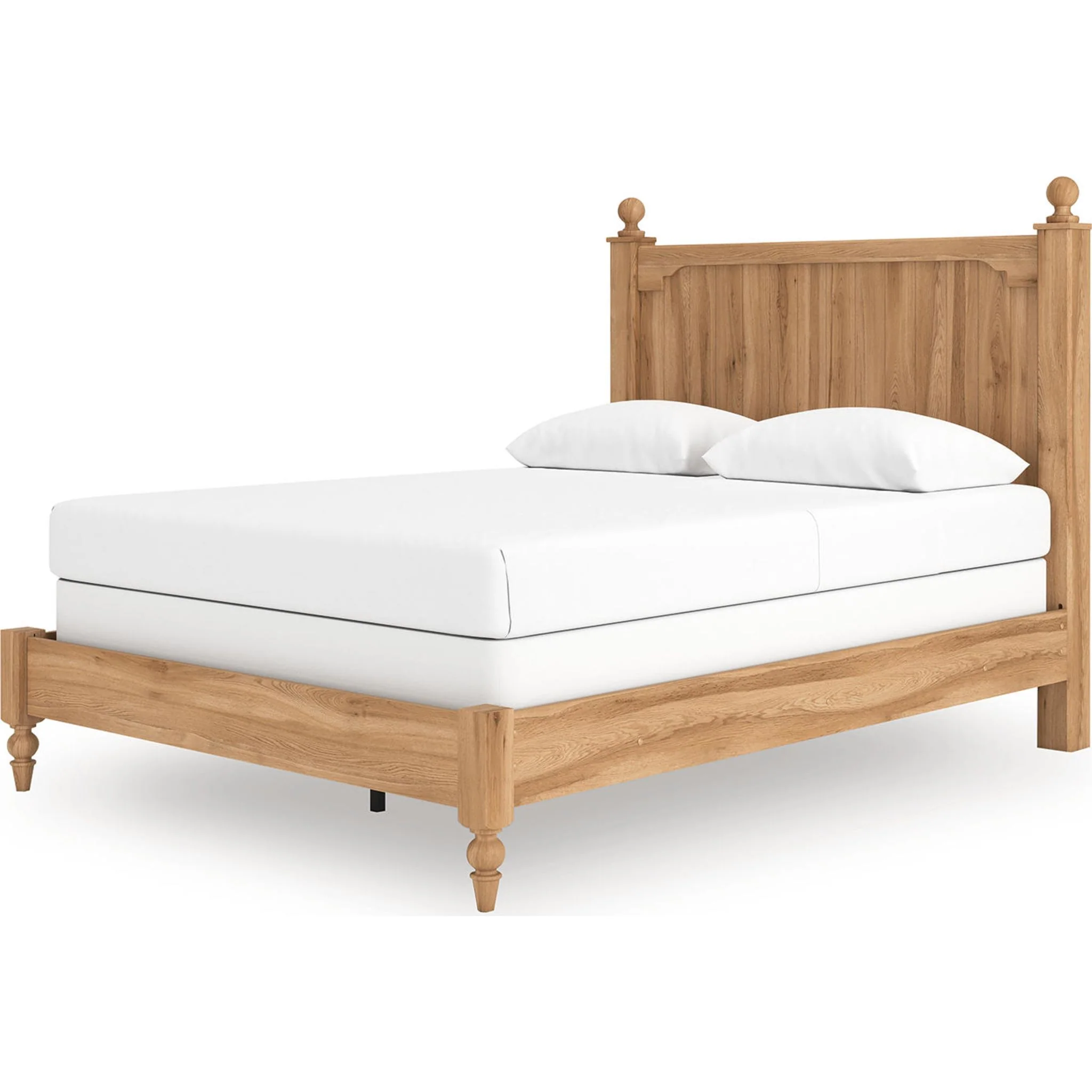 Aleaport 6 Piece Queen Panel Bedroom - Warm Brown - Image 11