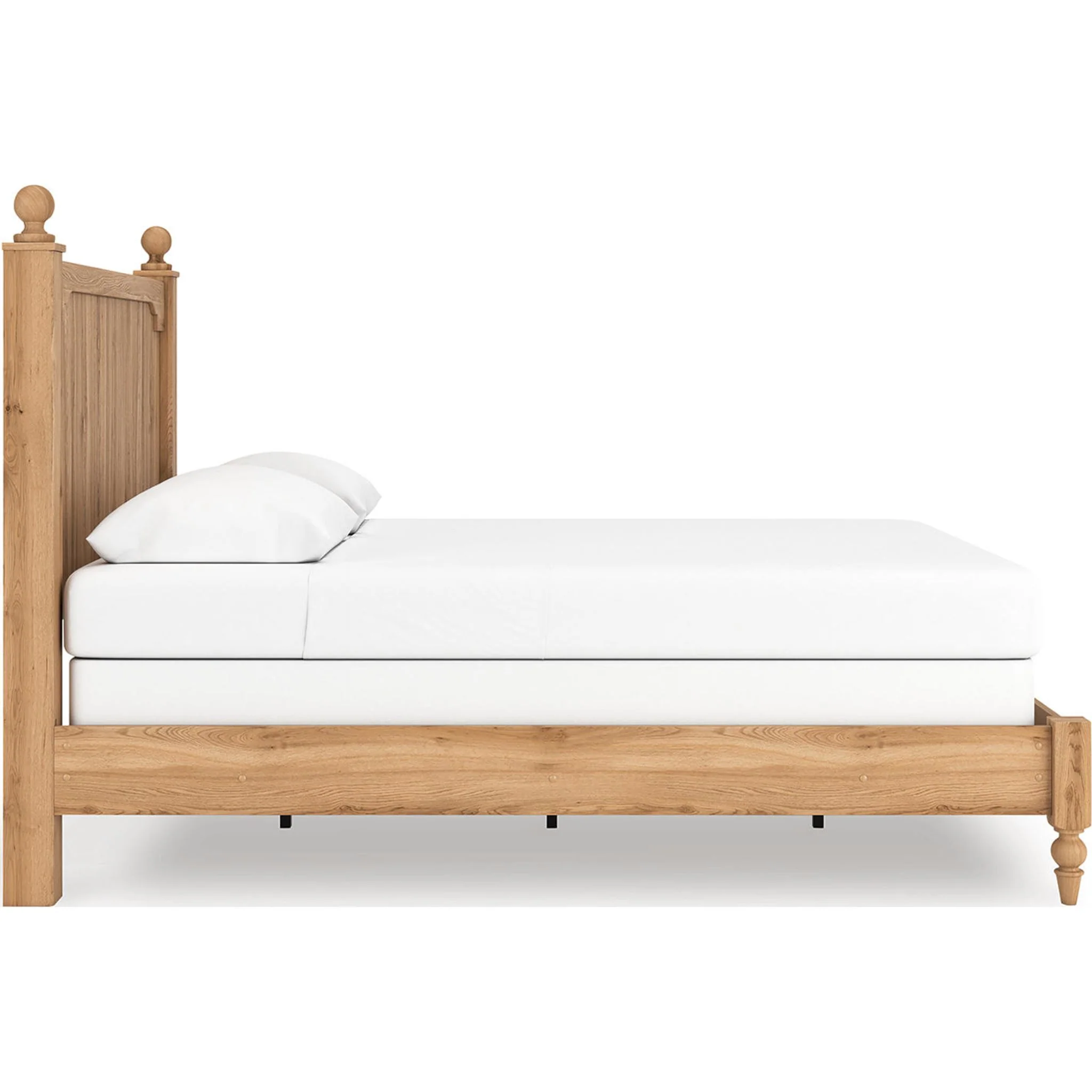 Aleaport 6 Piece Queen Panel Bedroom - Warm Brown - Image 34