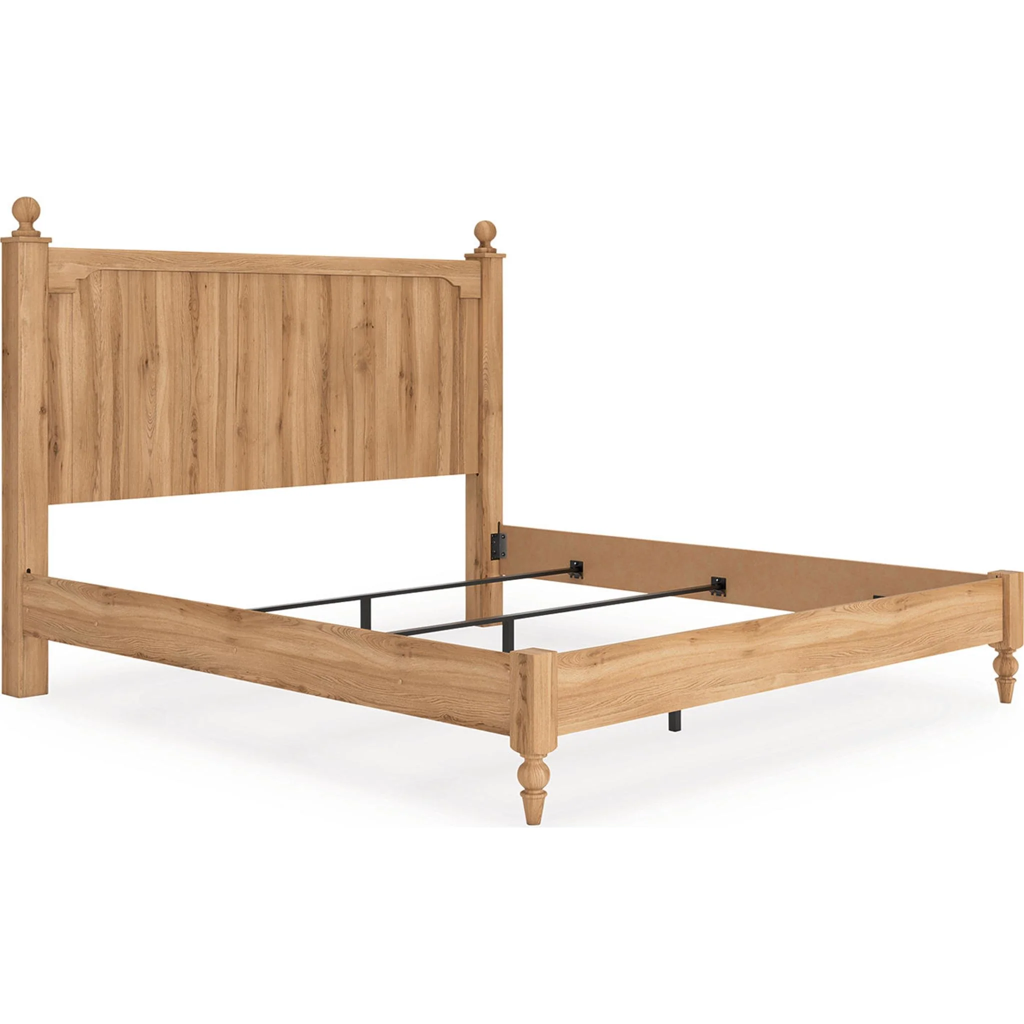 Aleaport Panel Bed - Warm Brown - Image 12