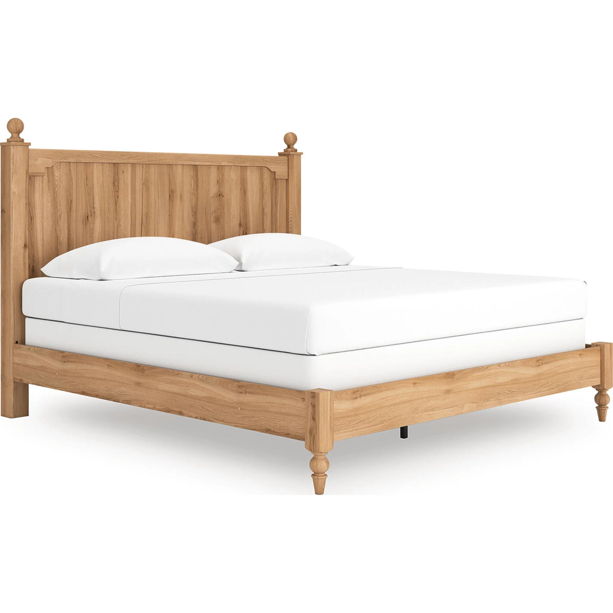 Aleaport Panel Bed - Warm Brown - Image 23
