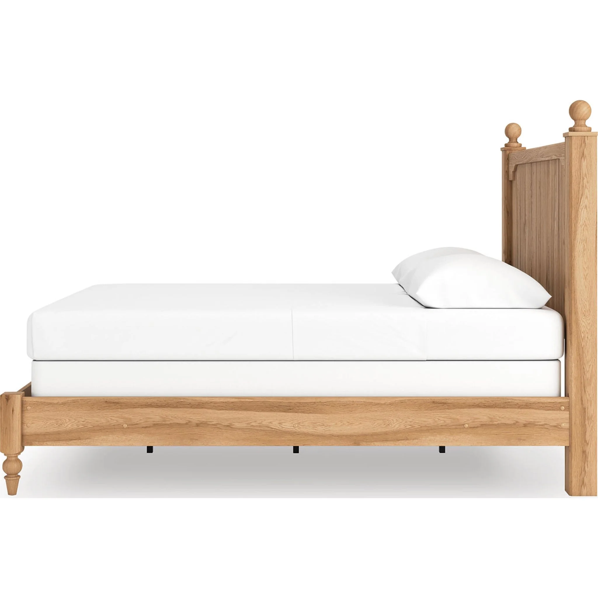 Aleaport Panel Bed - Warm Brown - Image 8