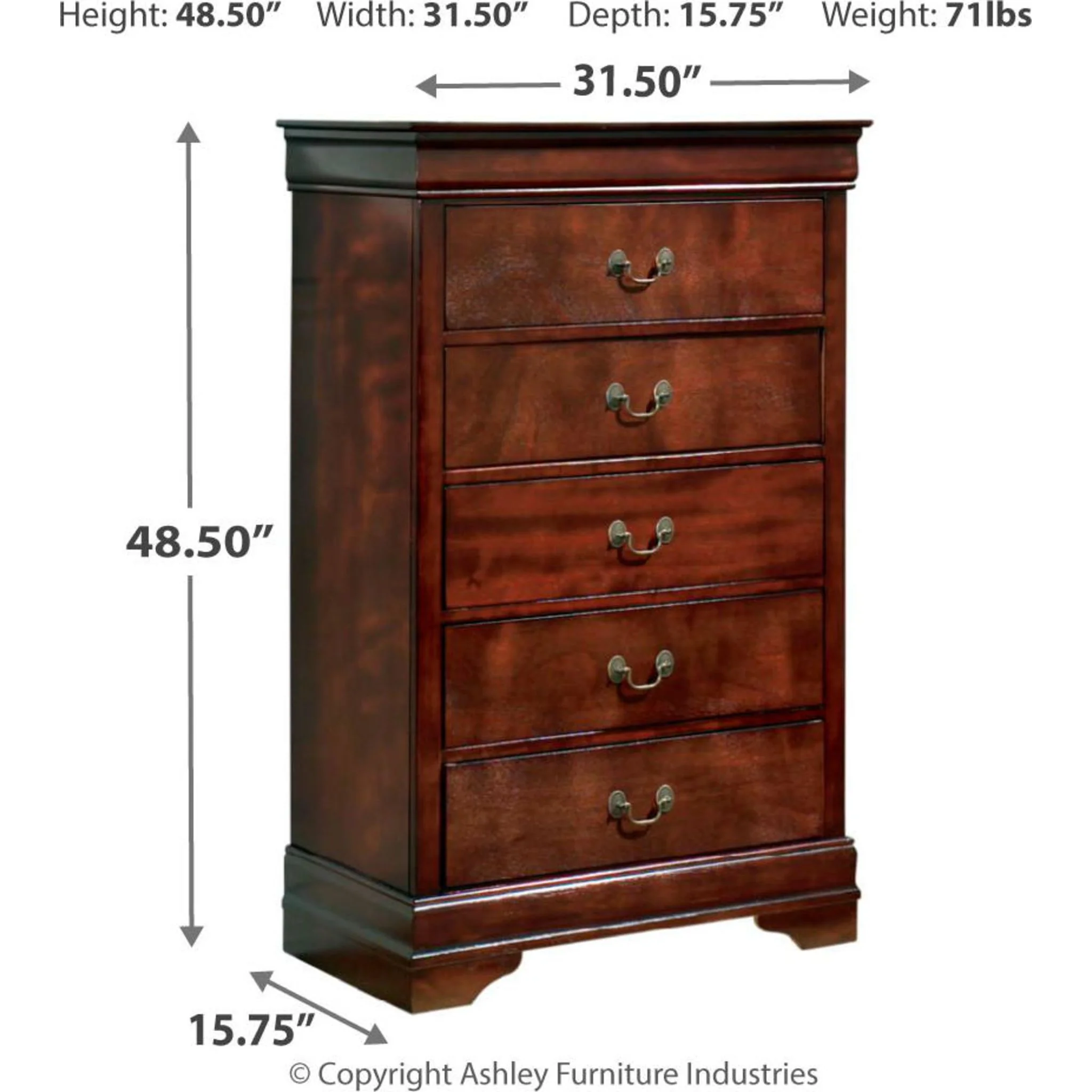 Alisdair Chest - Dark Brown - Image 9