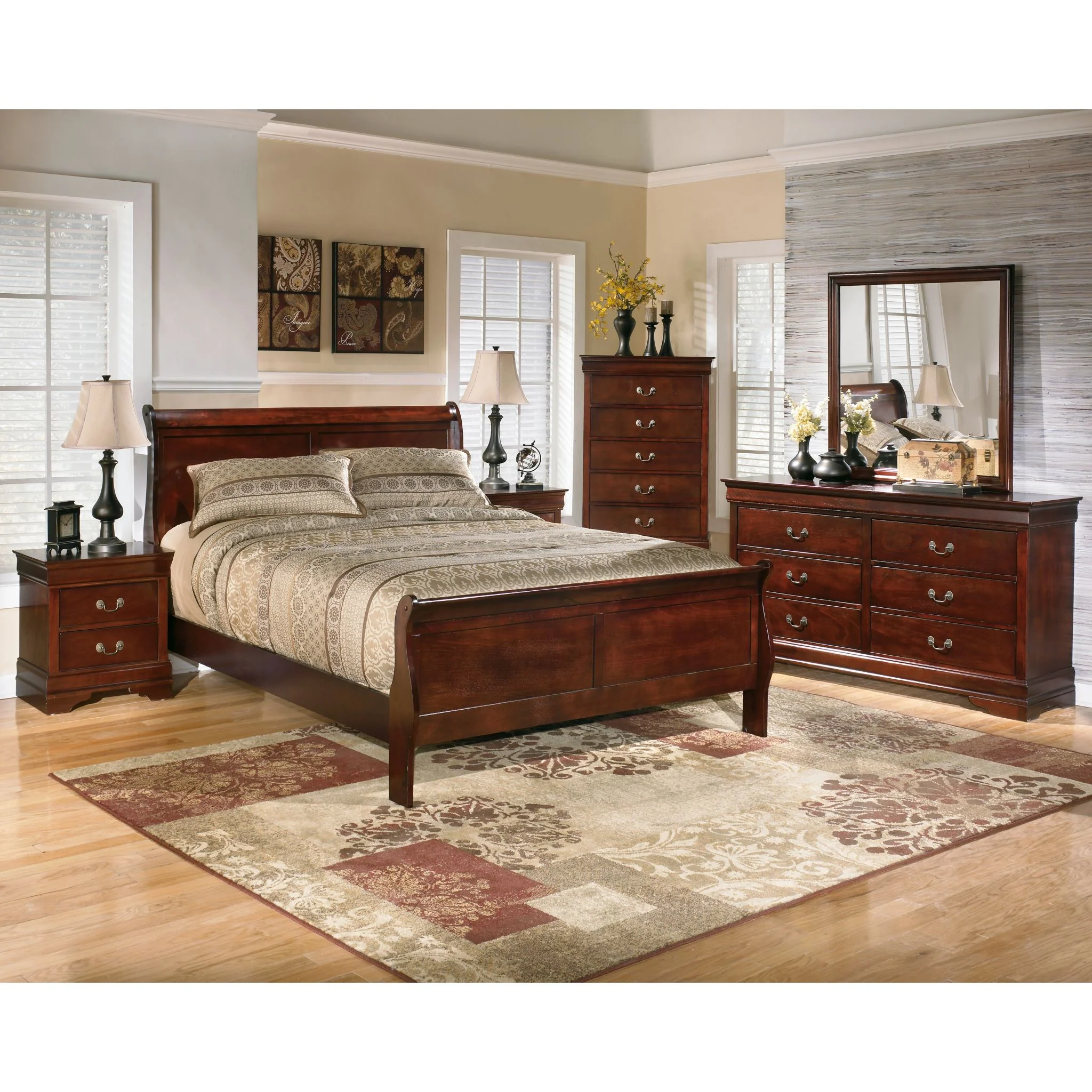 Alisdair Dresser and Mirror - Dark Brown - Image 3