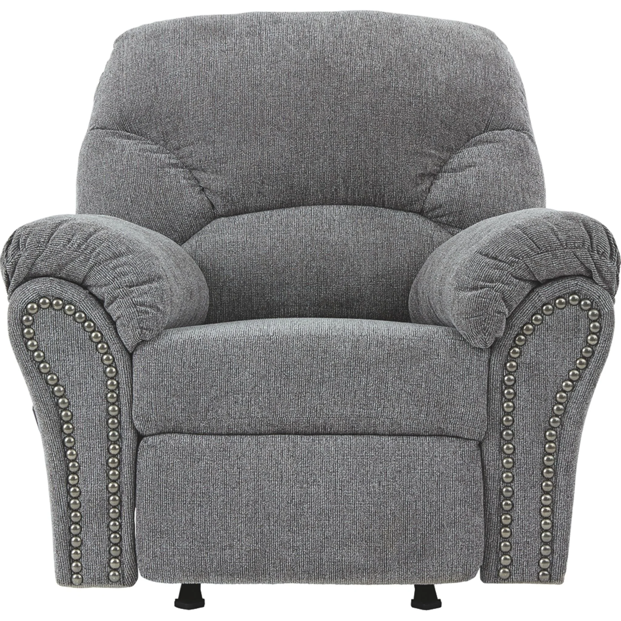 Allmaxx Rocker Recliner - Pewter - Image 10