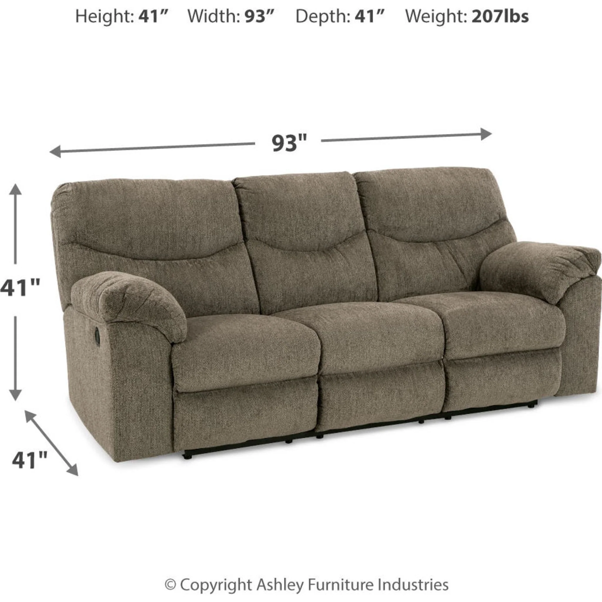 Alphons Reclining Sofa - Image 7
